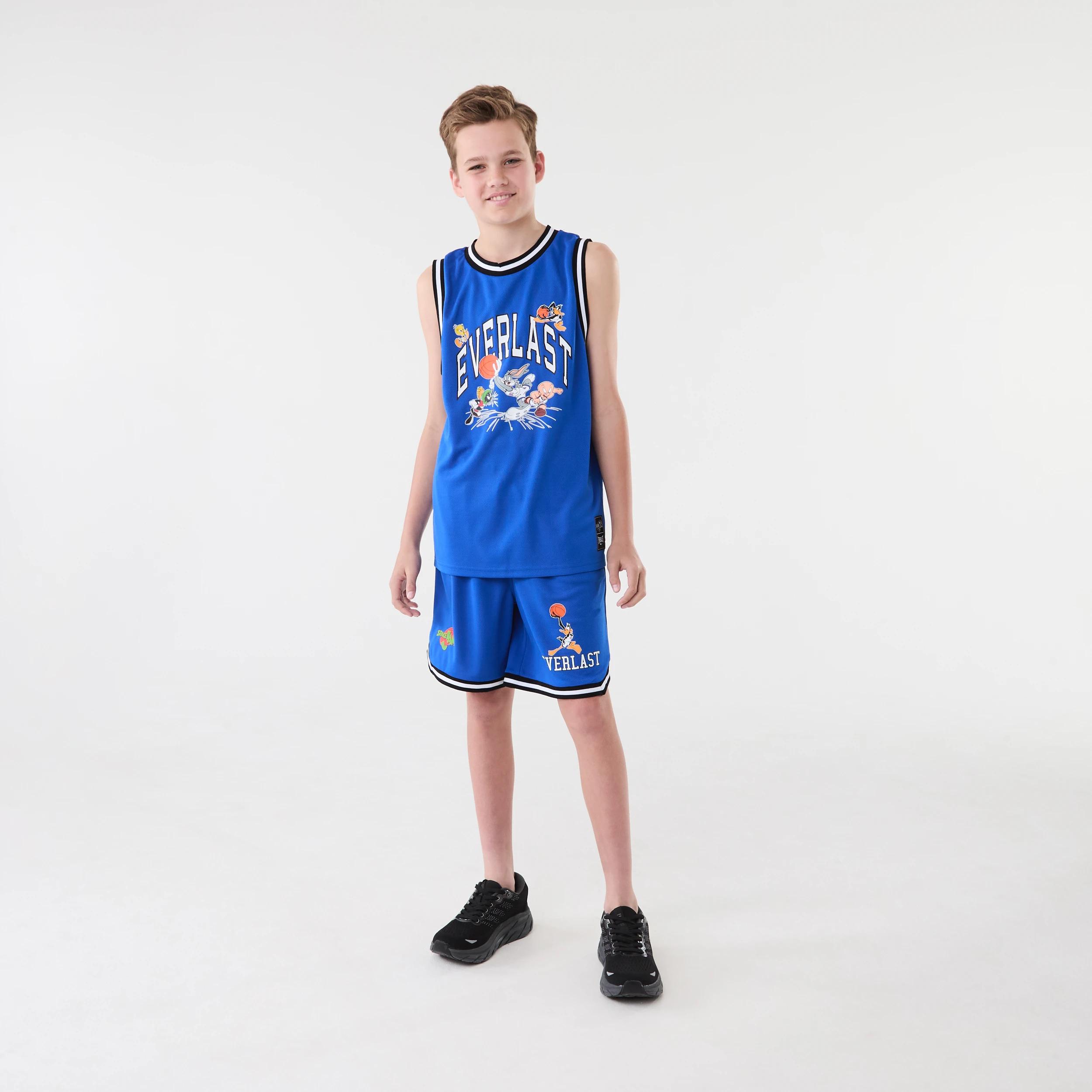 9 Everlast Kids Basketball Tank EVER SPACE BLUE, 9 of 10