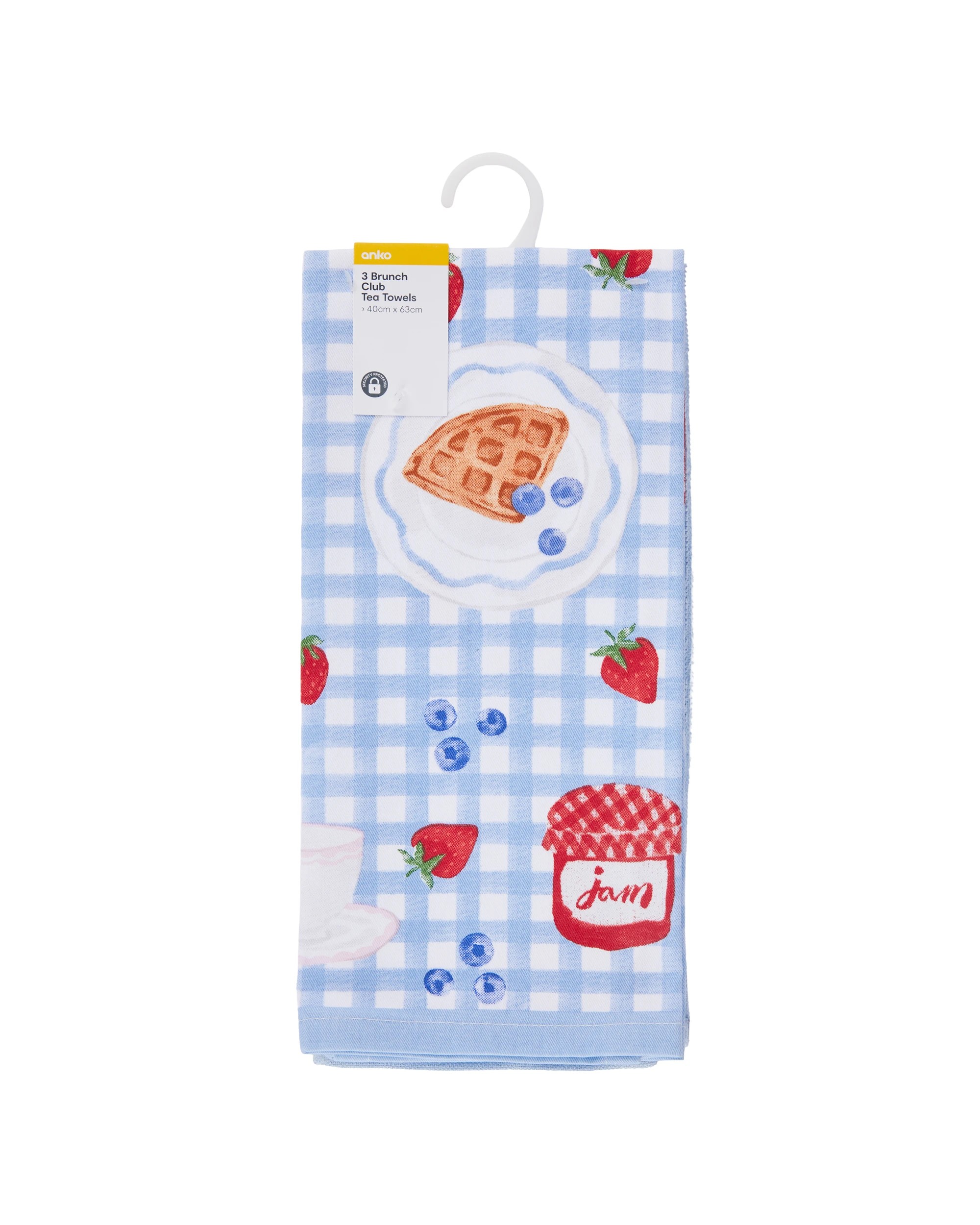 6 3 Pack Brunch Club Tea Towels, 6 of 6