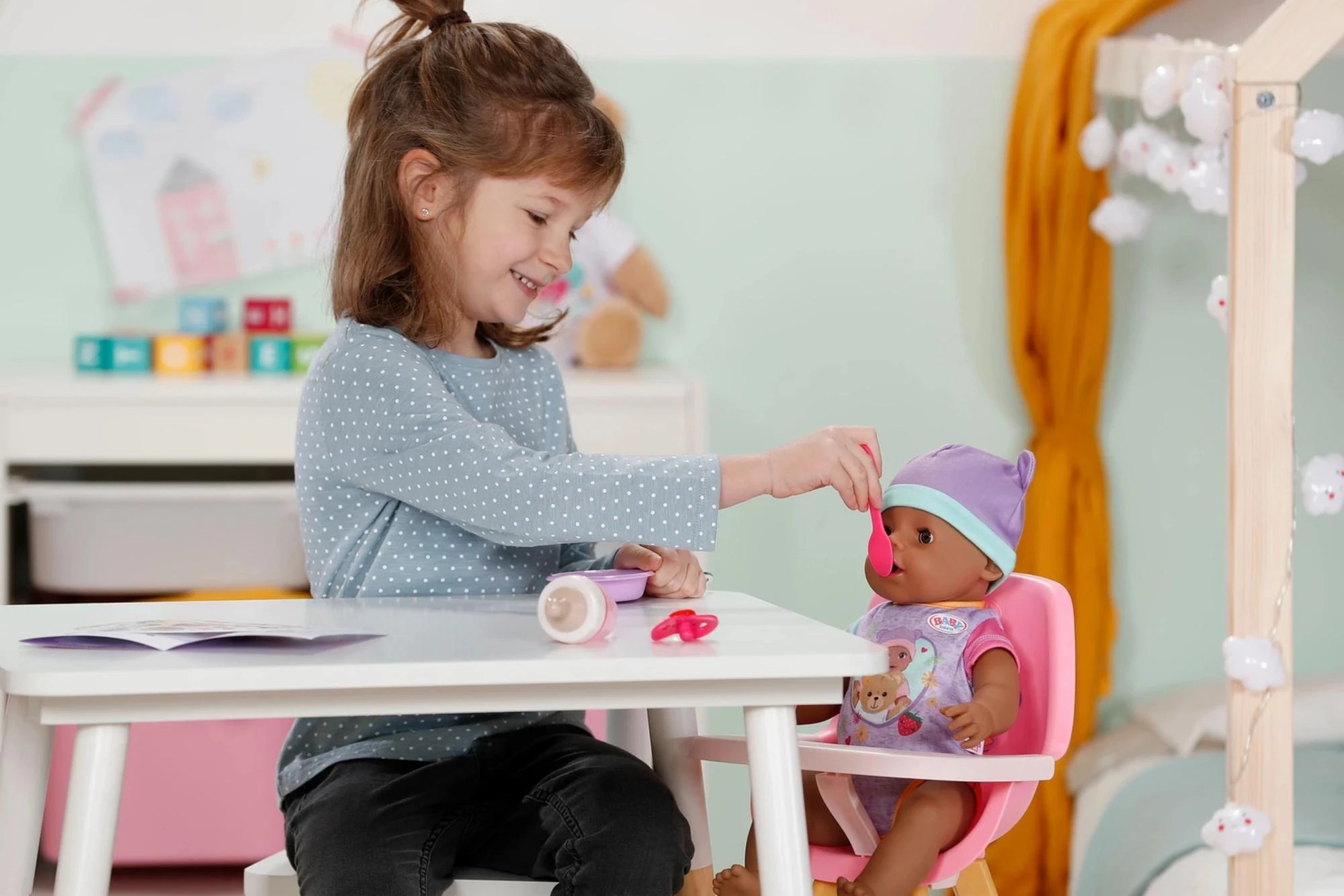 3 BABY born Eva 43cm - Purple, 3 of 6