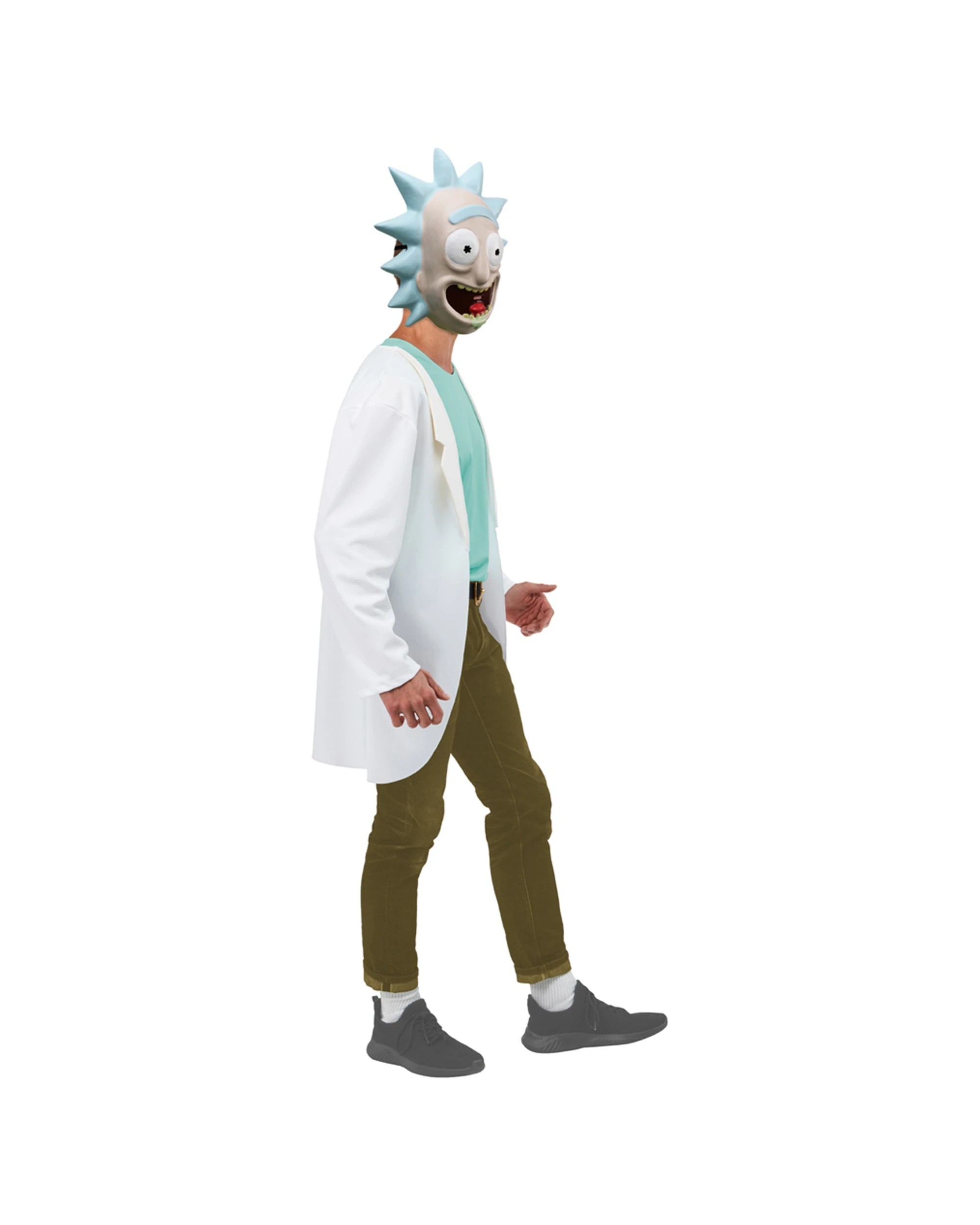 2 Rick & Morty Rick Adult Costume Party Dress Up Size M - Multi, 2 of 4