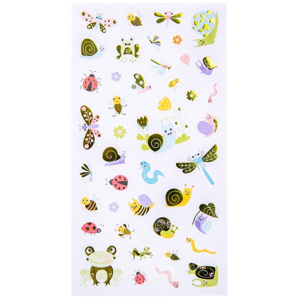 2 Learning Can Be Fun Creepy Crawly Crew Foil Stickers, 2 of 3