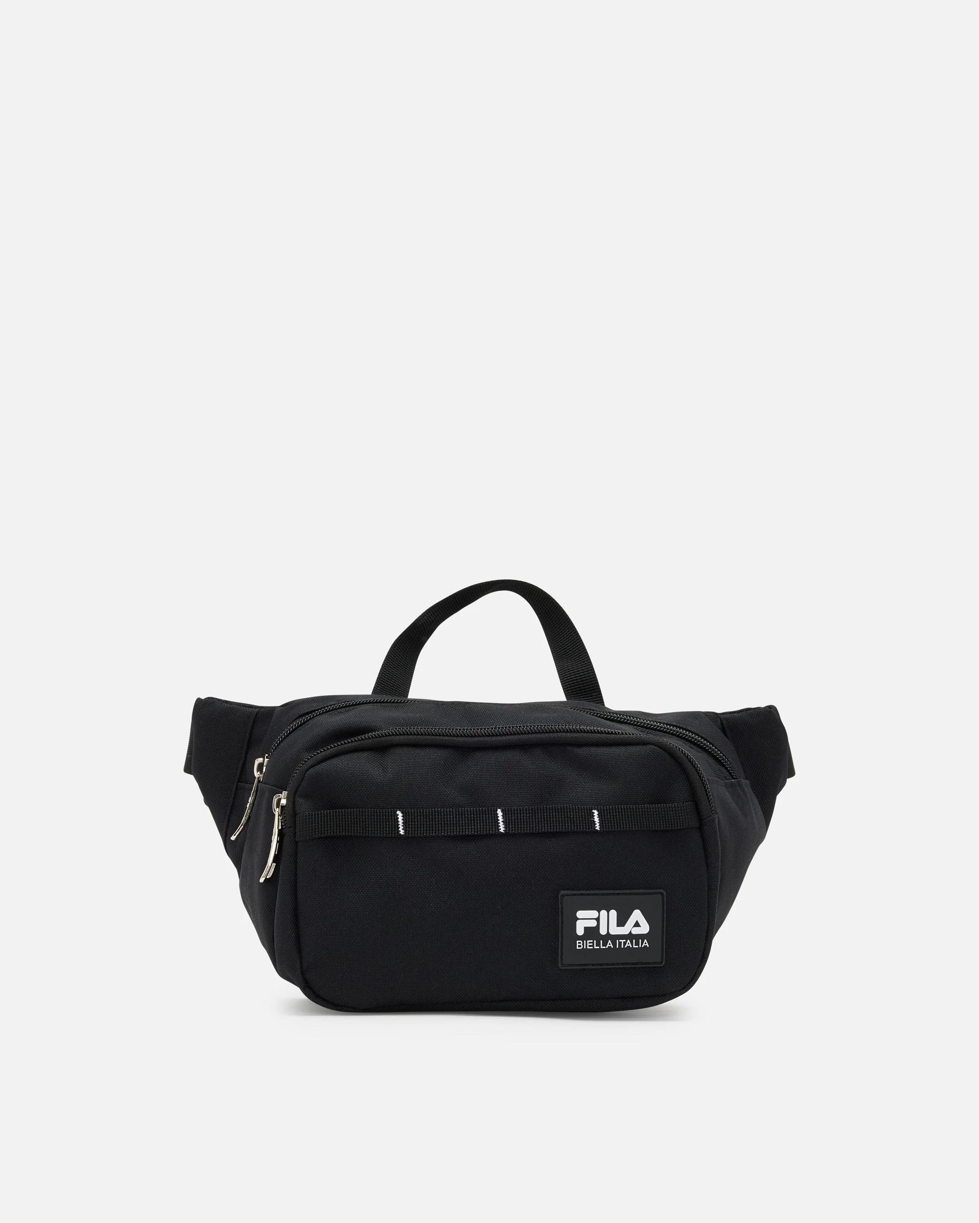 1 Mens Waist Belt Bag - Fila BLACK, 1 of 3
