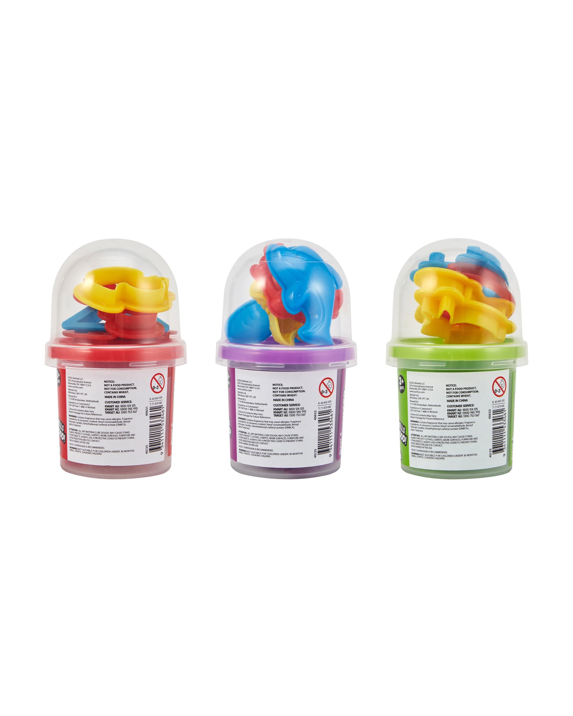 3 Scentos Scented Dough - Assorted, 3 of 3