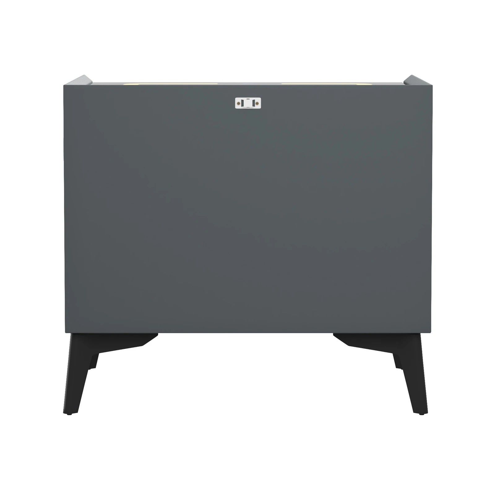 9 Oikiture Smart Bedside Table Wireless Charging Led 2 Drawers Nightstand
 - Grey, 9 of 10