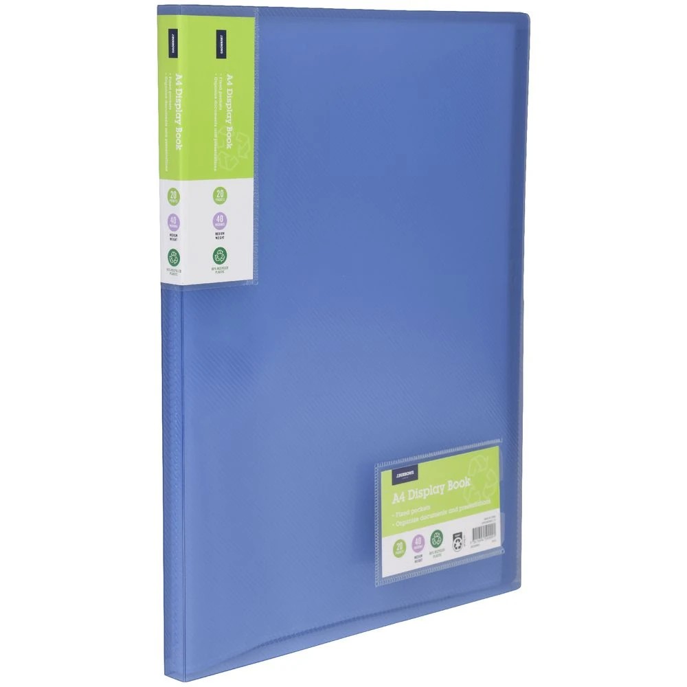 2 J.Burrows Ice Display Book 20 Pocket Blue, 2 of 4