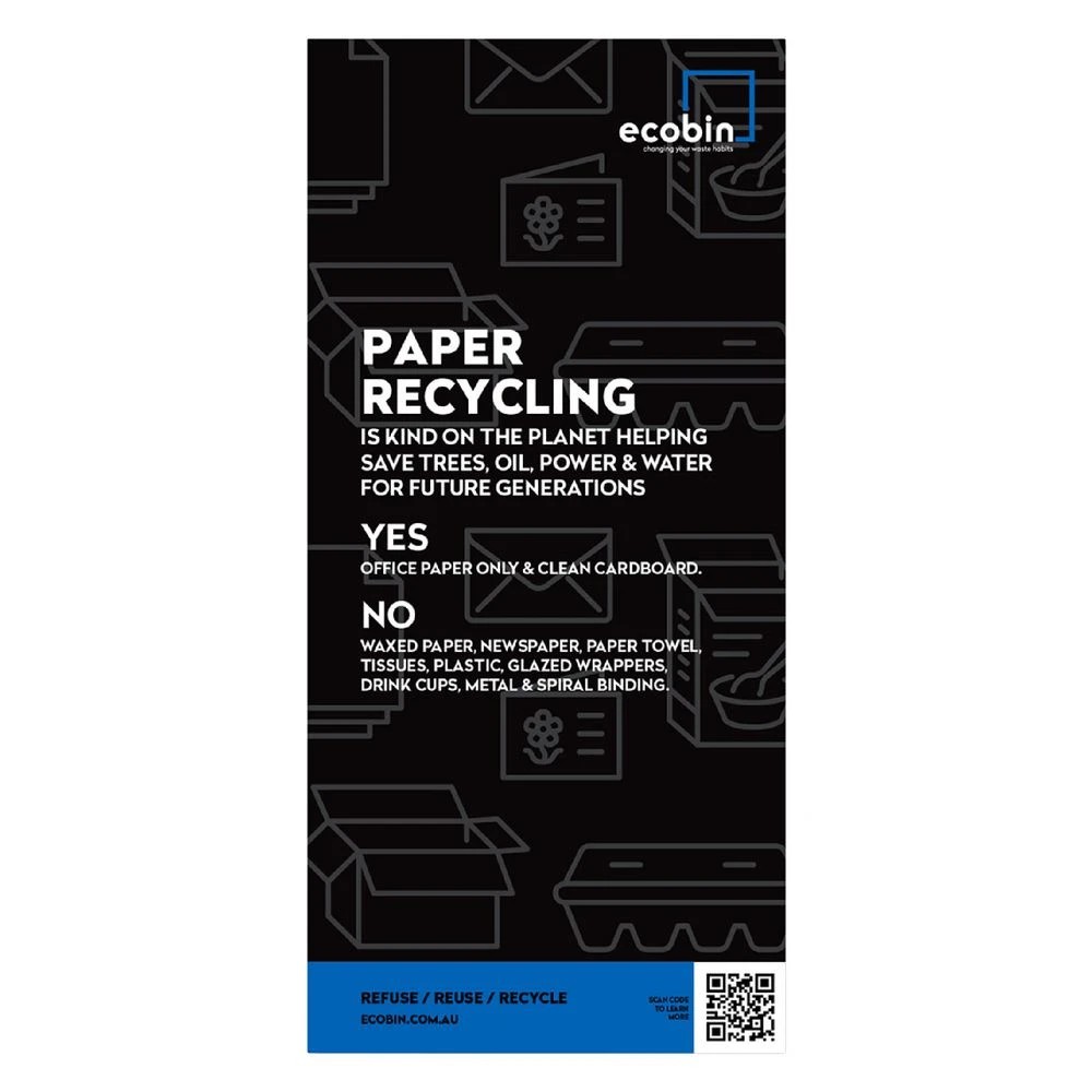 2 Eco Paper Waste Bin 60L Blue, 2 of 2