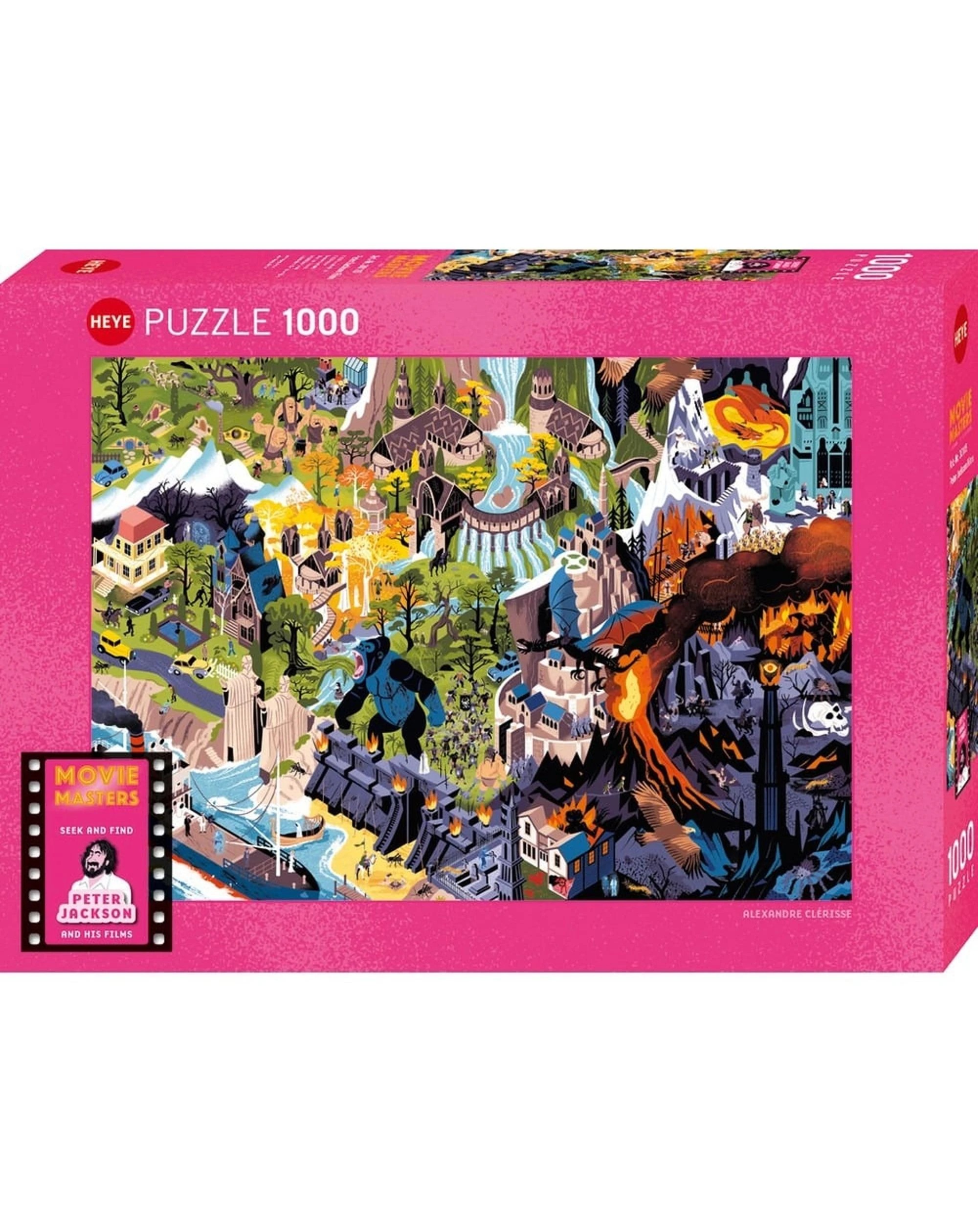 1 Heye Movie Masters Peter Jackson 1000 Piece Jigsaw Puzzle, 1 of 1