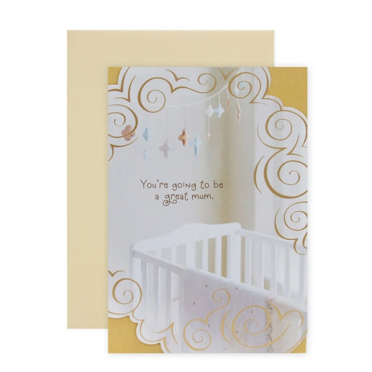1 Connections from Hallmark Baby Congratulations Card - Mum to Be, 1 of 3