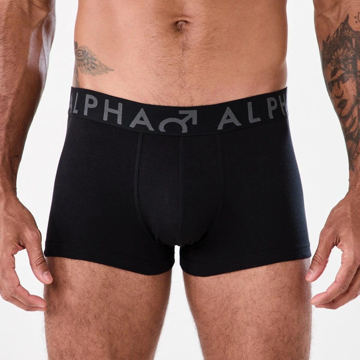 3 3 Pack Print Plain Trunks HOT DOGGETY, 3 of 8