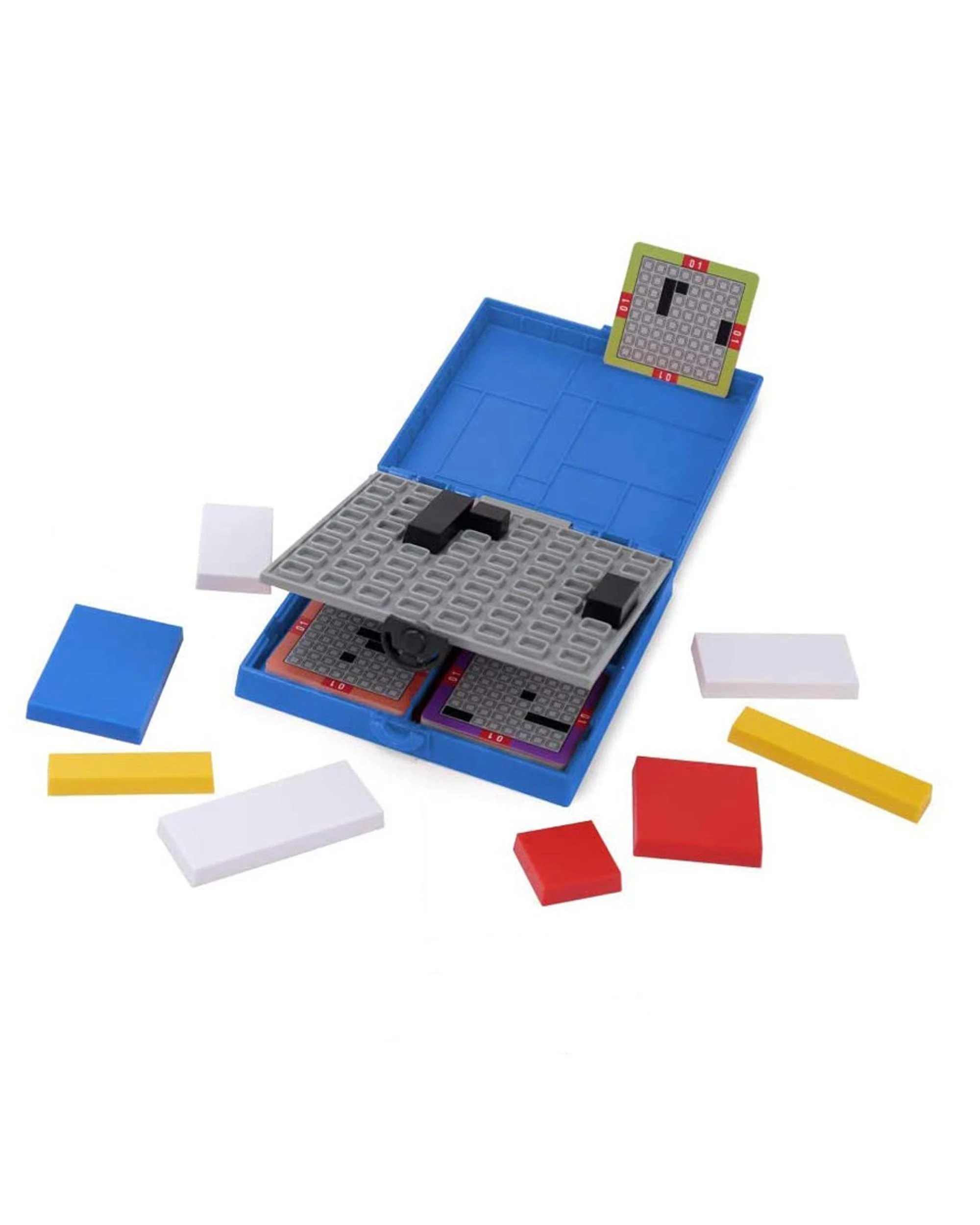 2 Mondrian Blocks Puzzle Game Blue Edition, 2 of 2