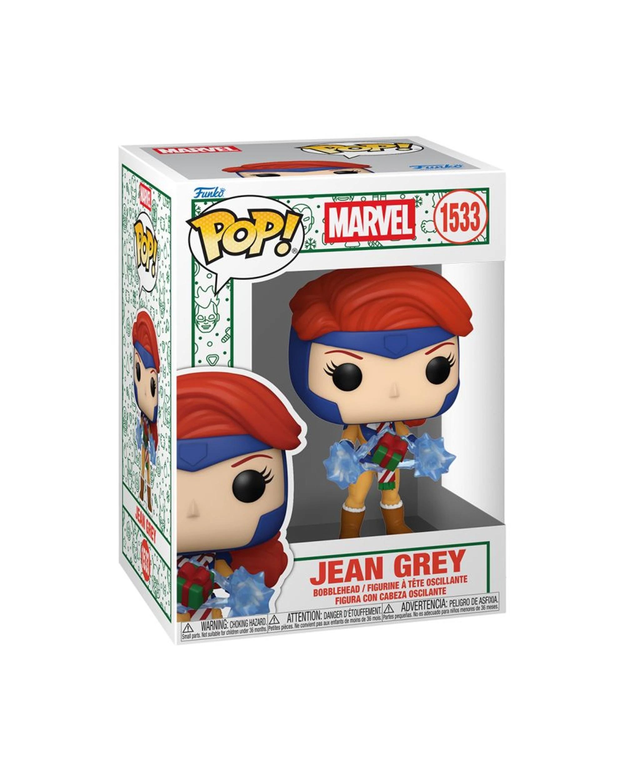 3 Marvel X-Men Jean Grey Holiday Funko POP! Vinyl, 3 of 3