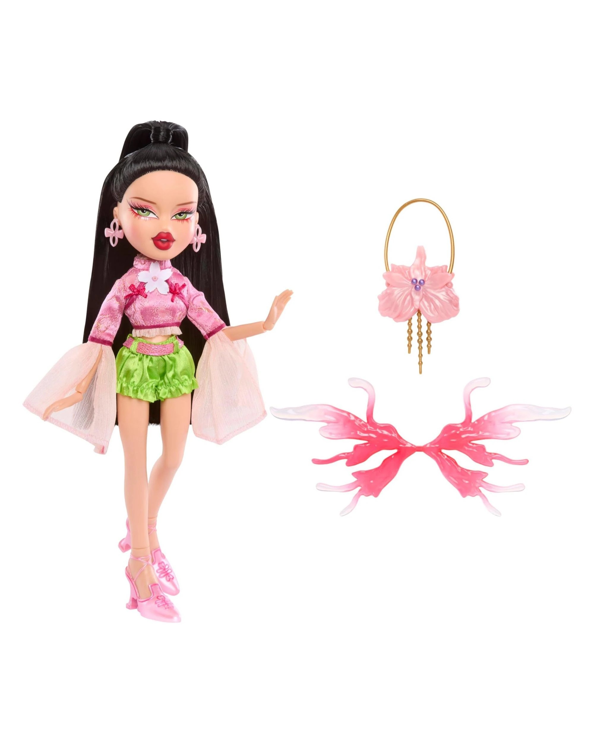 2 Bratz Fashion Pixiez Reimagined Jade Doll, 2 of 7