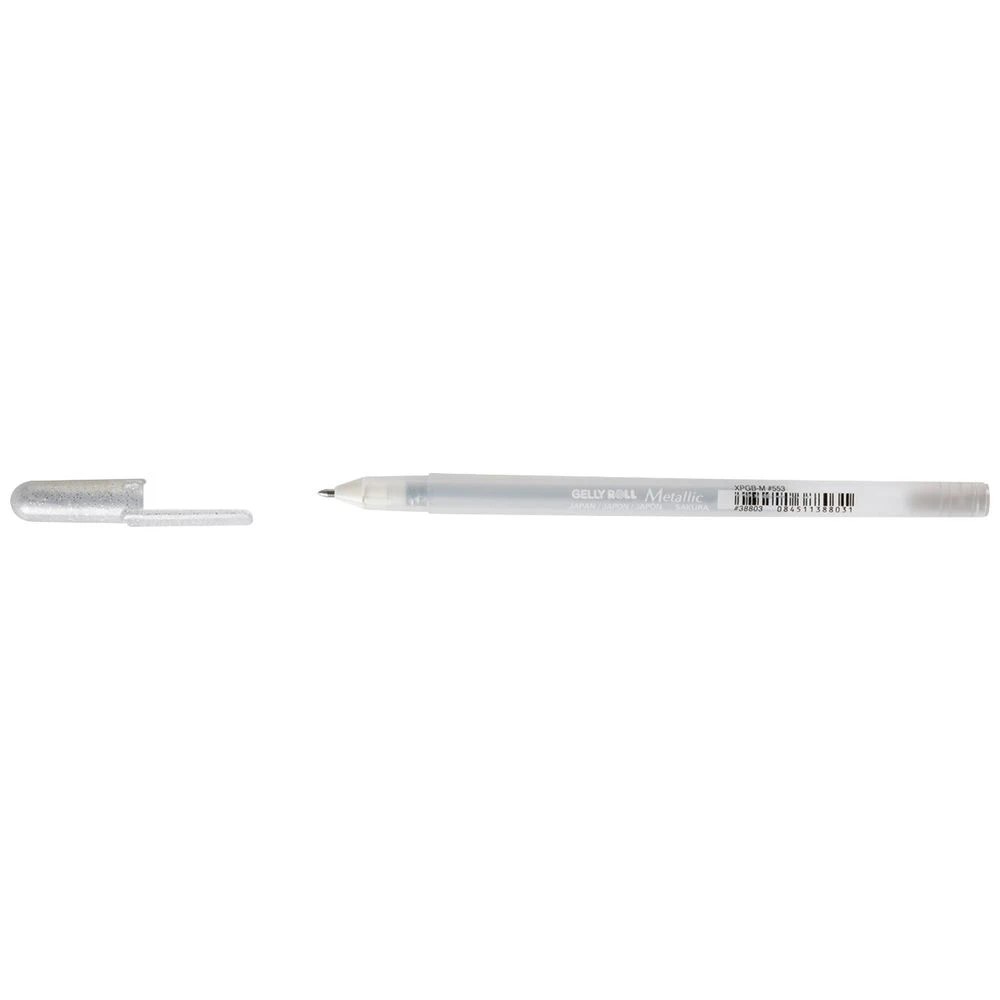 1 Sakura Gelly Roll Gel Pen Metallic Silver, 1 of 3