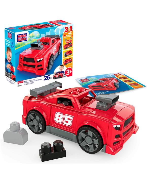 Mega Bloks Build and Go Race Car