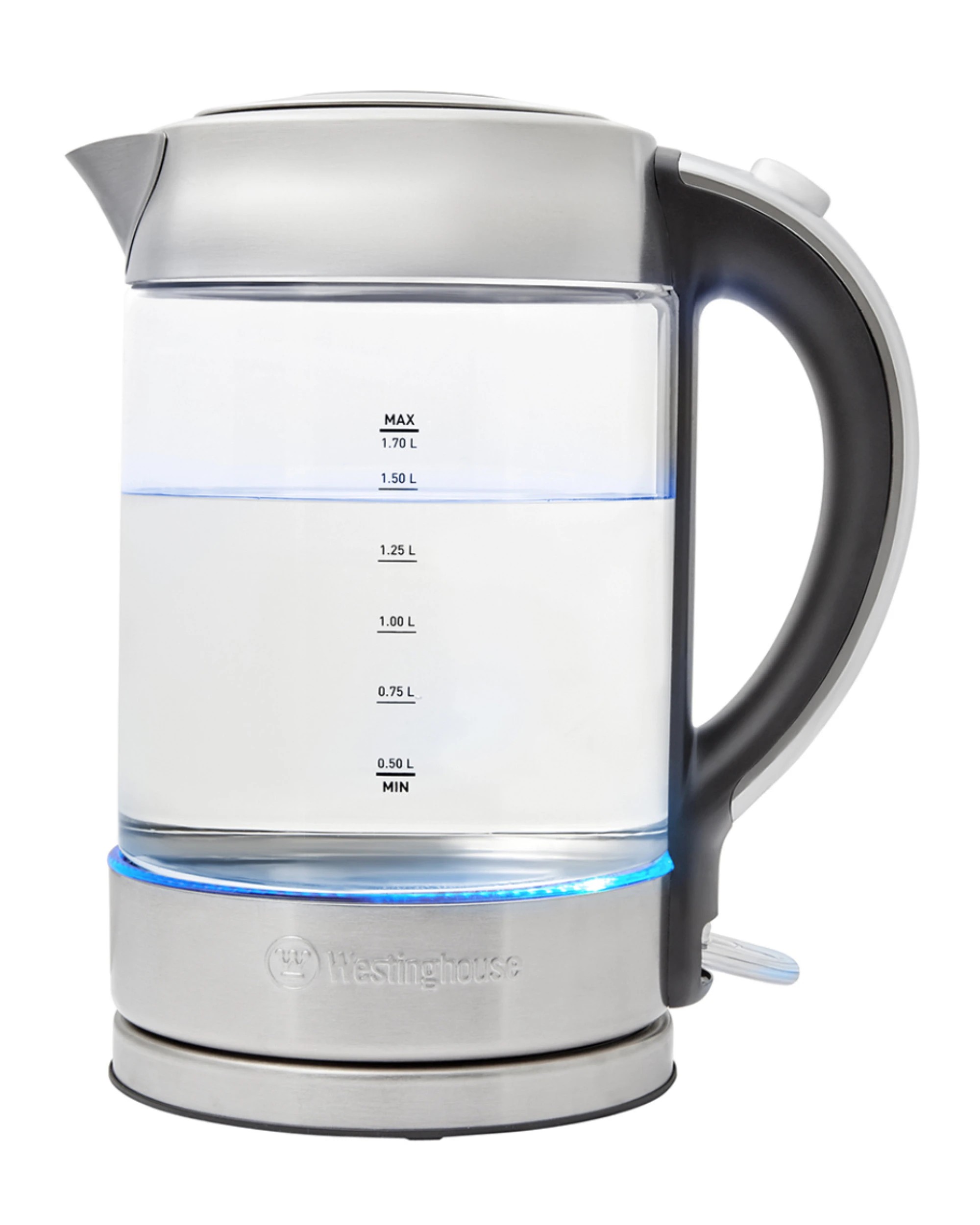 3 Westinghouse Deluxe Glass Kettle with 1.7L Capacity, 3 of 6