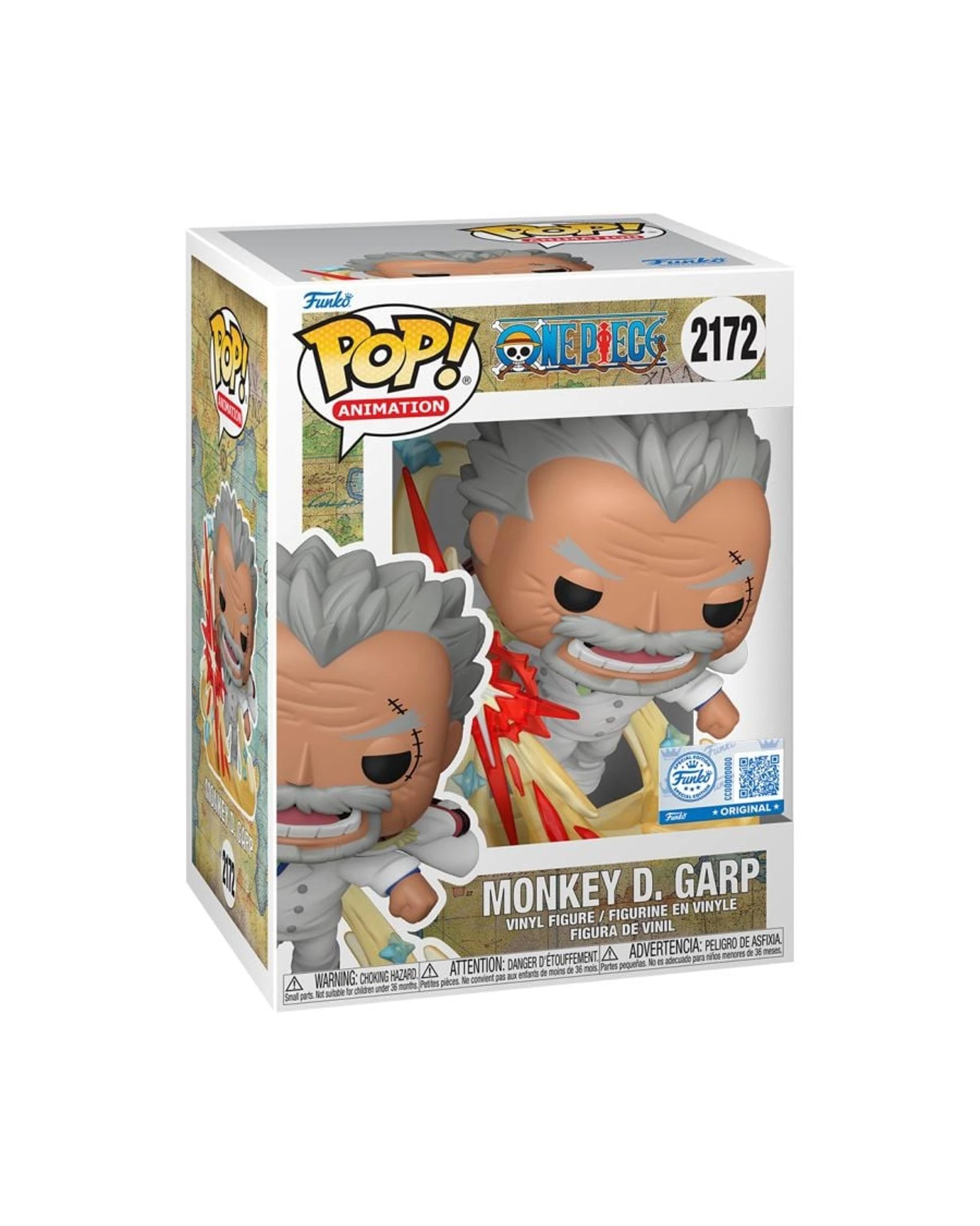 3 One Piece Monkey D Garp Galaxy Impact Funko POP! Vinyl, 3 of 6