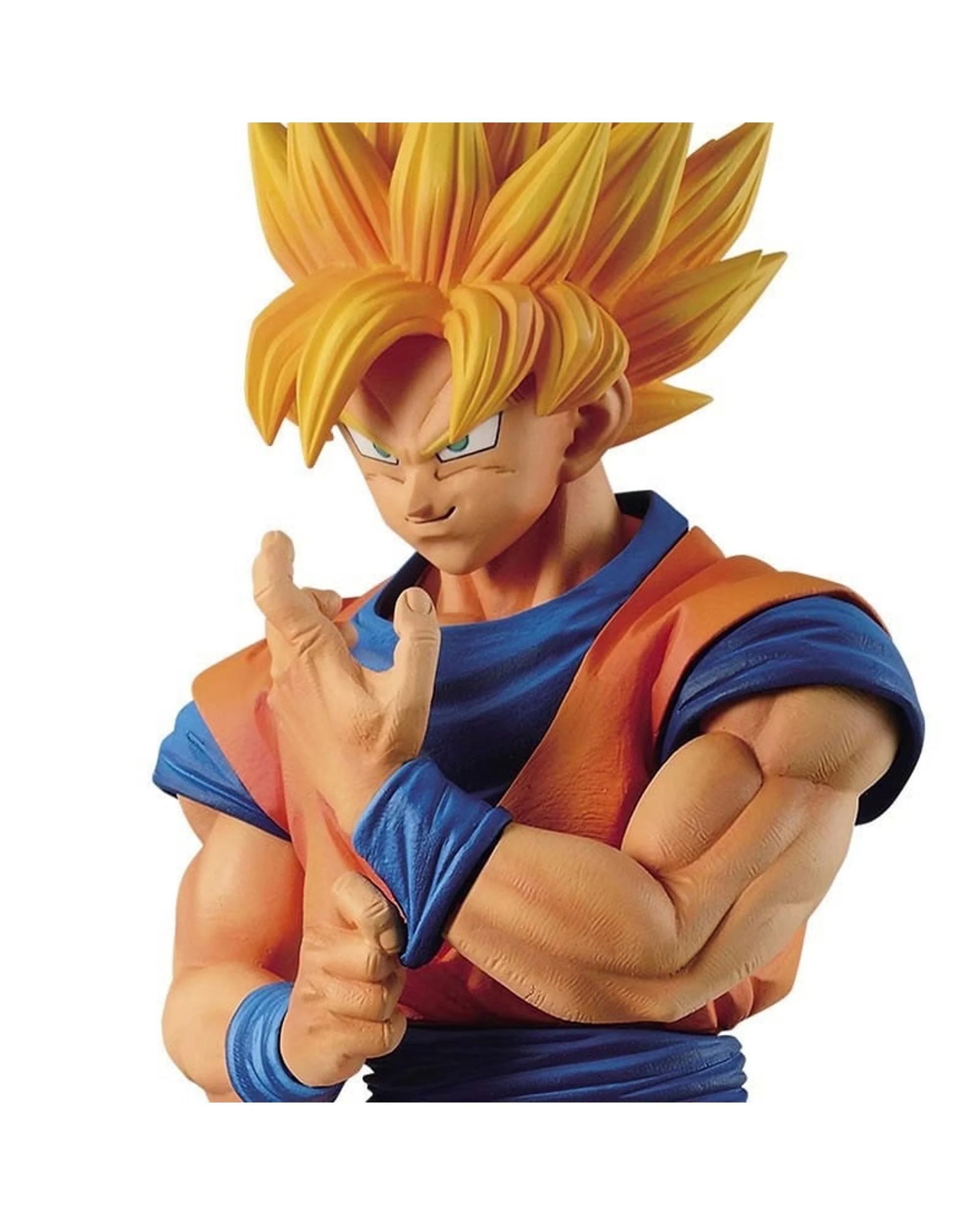 2 Banpresto Solid Edge Works Dragon Ball Z Vol 1 Super Saiyan Son Goku Figure, 2 of 2