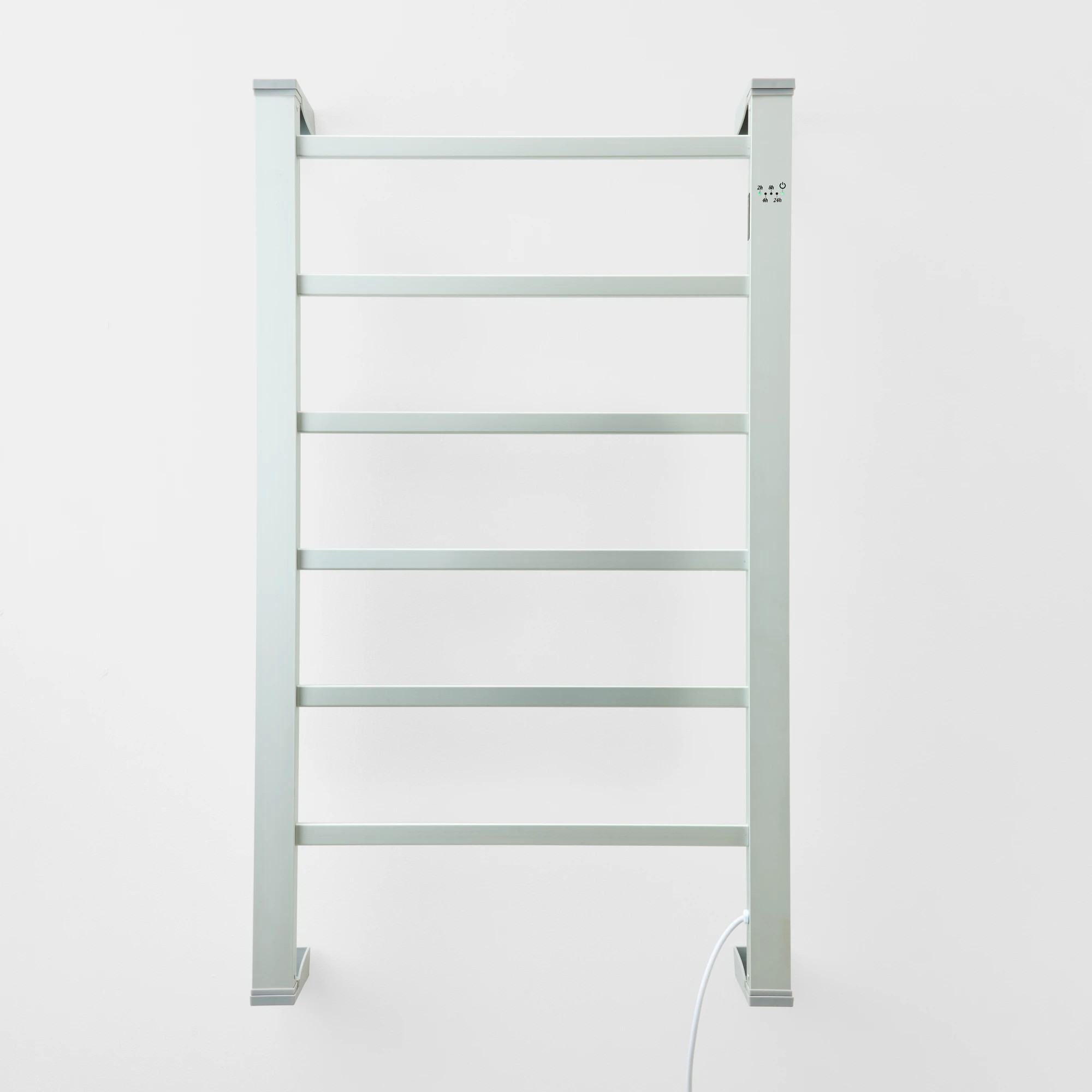 4 Heated Towel Rail - Silver, 4 of 10