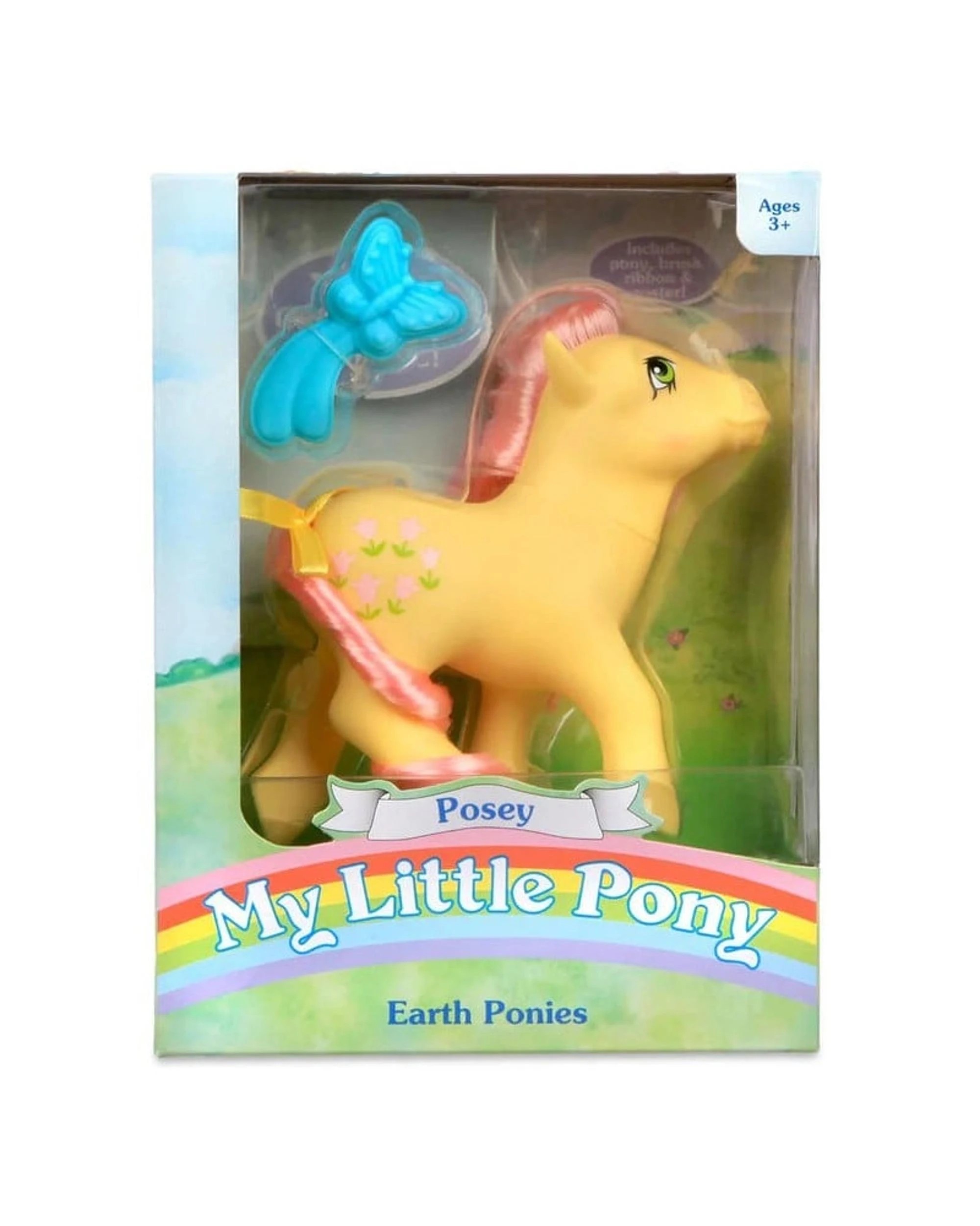 1 My Little Pony Retro Classic Earth Ponies Posey Figure