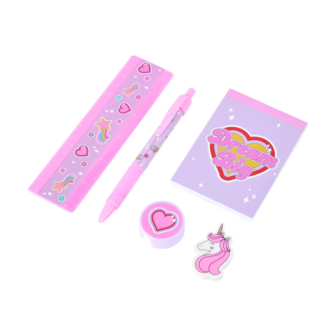 5 Sparkling Stationery Set - Unicorn, 5 of 6