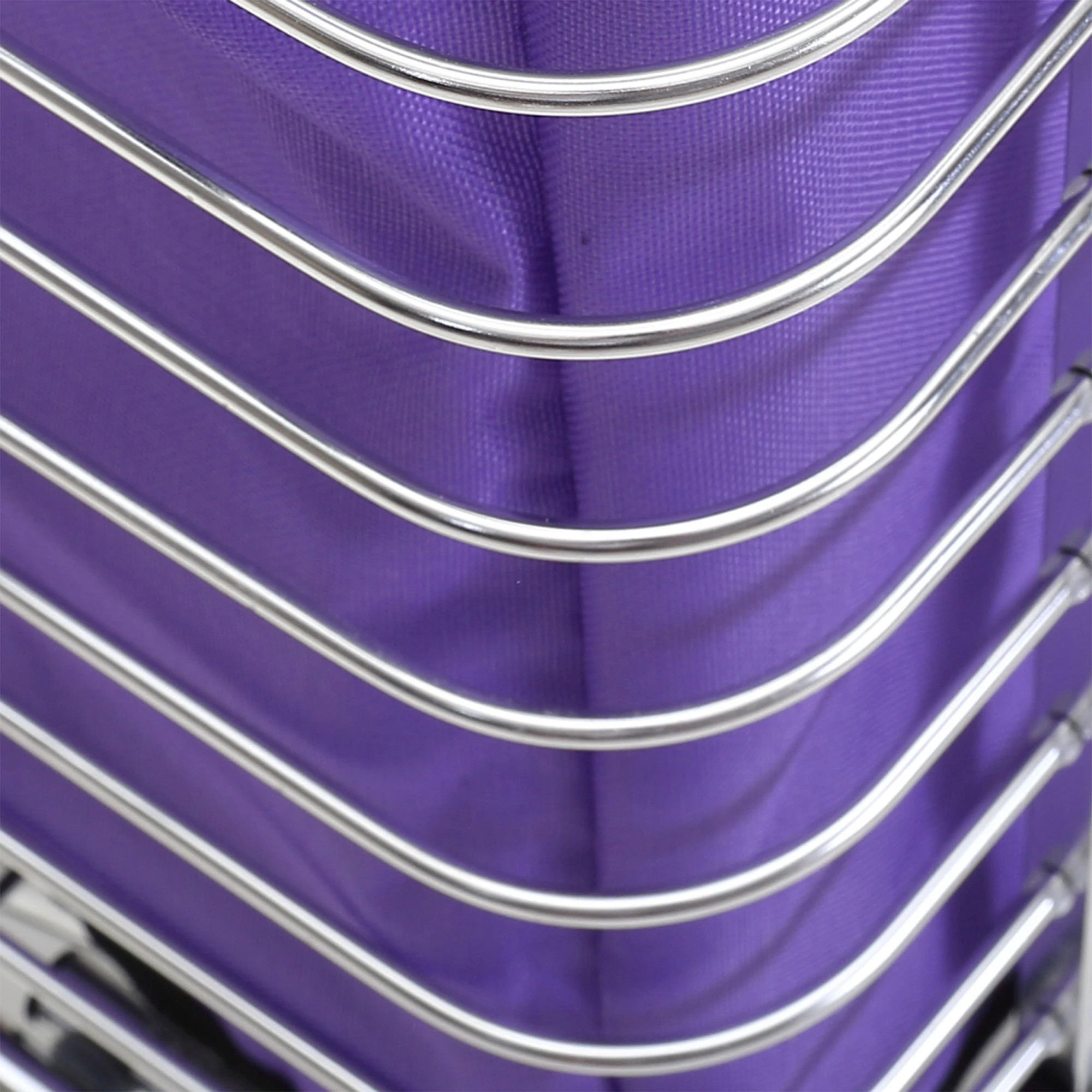 5 Traderight Foldable Stainless Steel Shopping Trolley Cart, 5 of 5