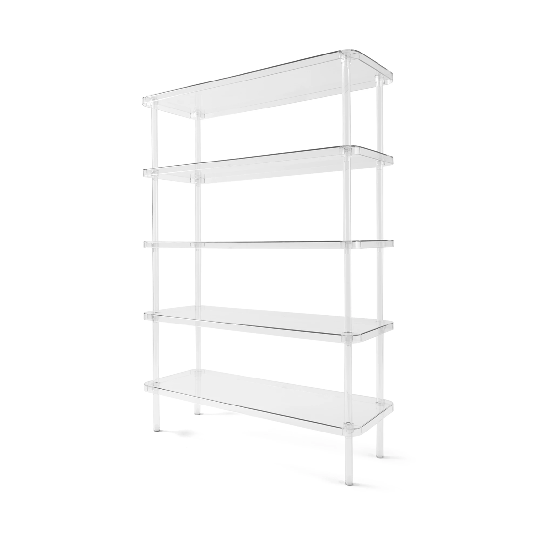 2 5 Tier Clear Shoe Rack - Clear, 2 of 7