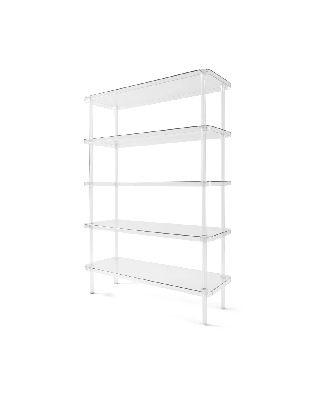 2 5 Tier Clear Shoe Rack - Clear, 2 of 7