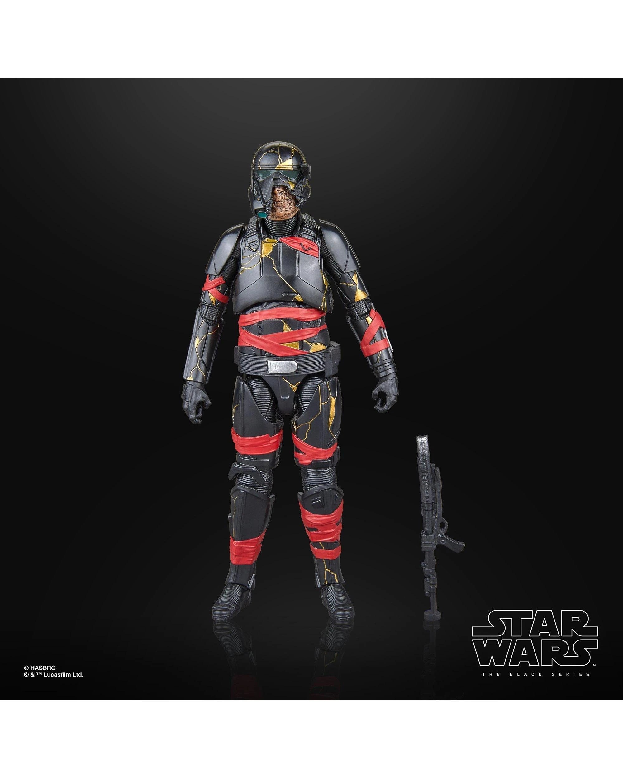 2 Star Wars The Black Series: Ahsoka Night Trooper Action Figure, 2 of 10