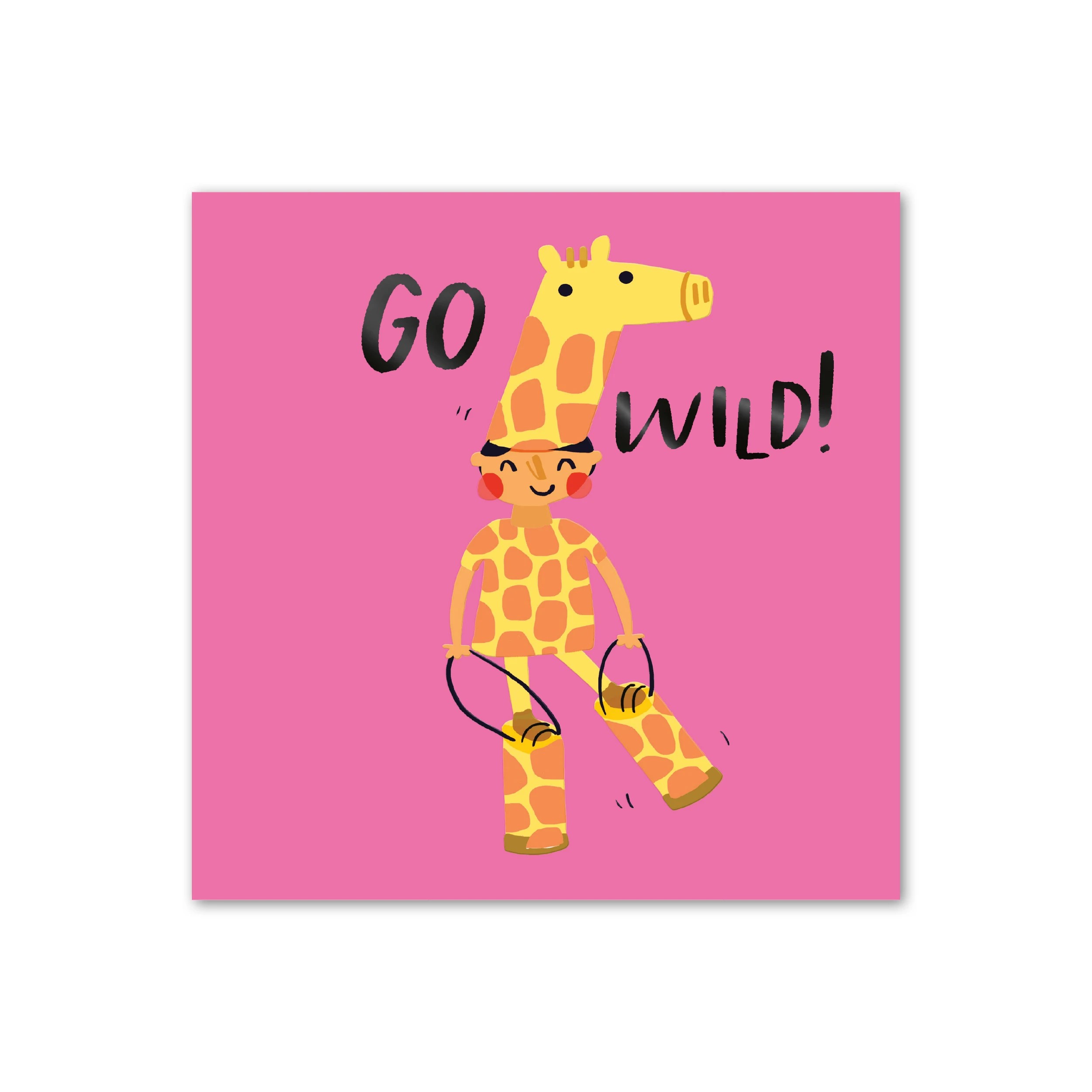 3 Hallmark Birthday Card - Go Wild!, 3 of 3