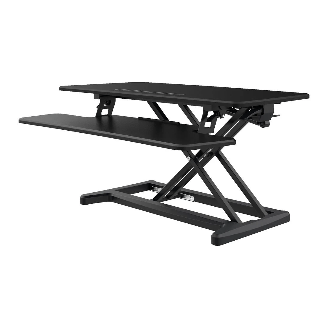 5 Matrix Sit Stand Desk Large Black, 5 of 10