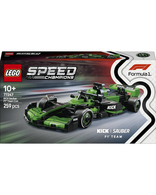 LEGO Speed Champions KICK Sauber F1 Team C44 Race Car 7