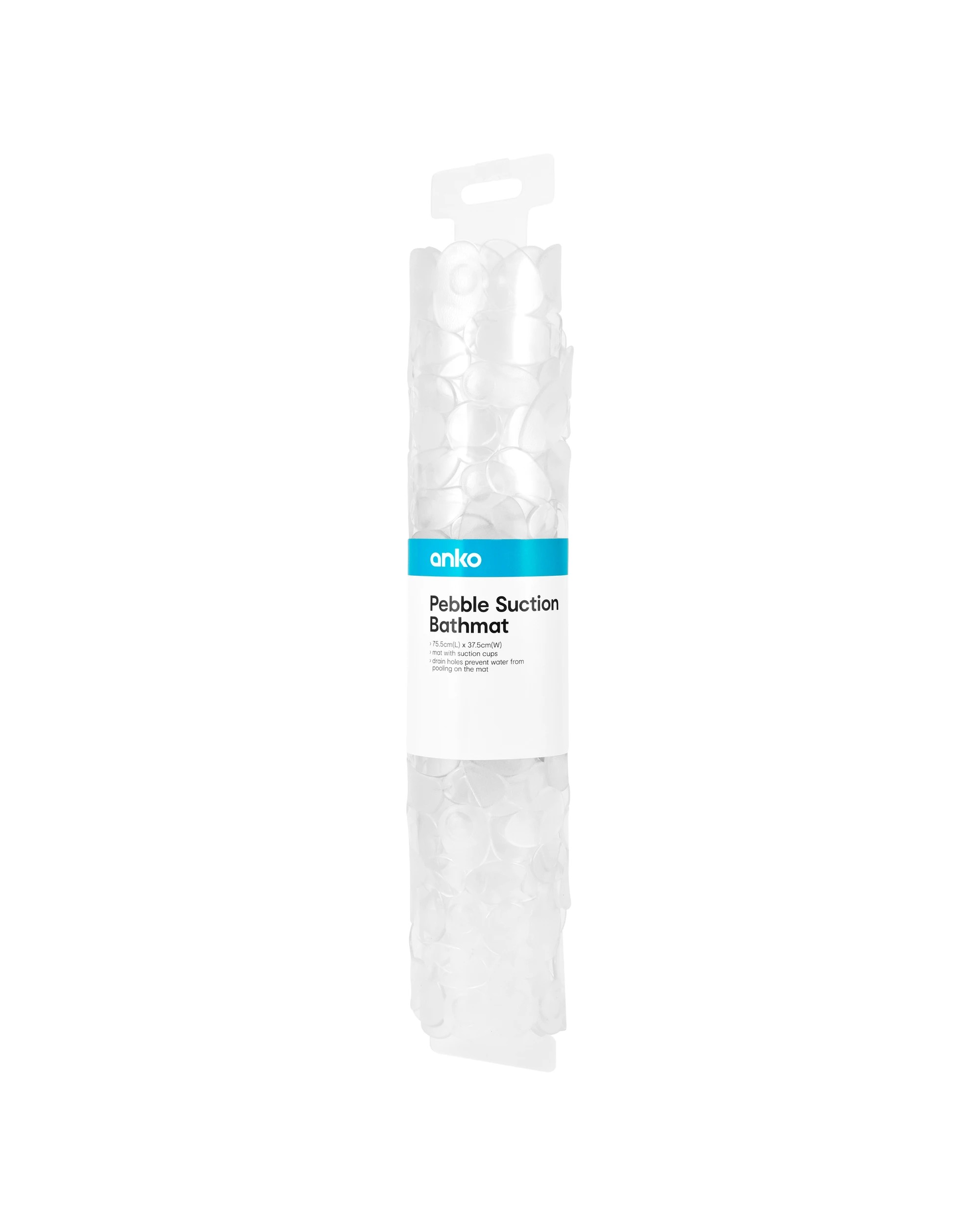 5 Pebble Suction Bath Mat - Clear, 5 of 5
