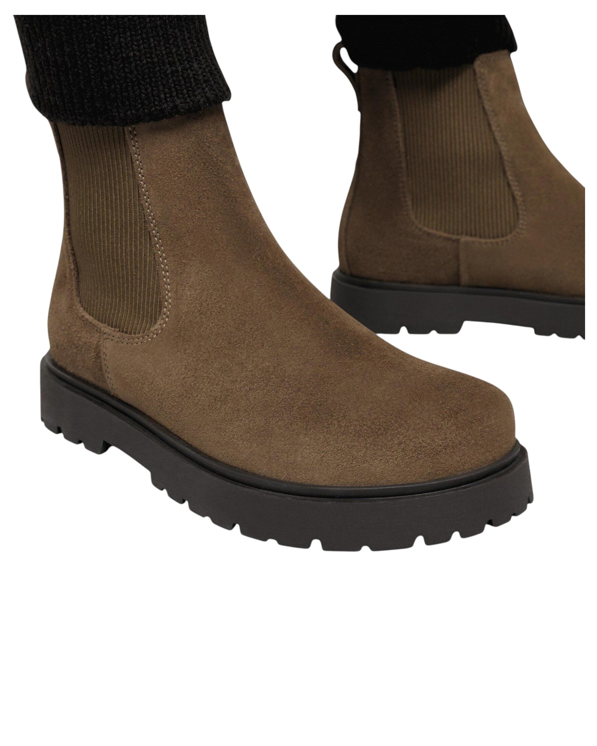 5 Birkenstock Mens Highwood Shoes Suede Leather Boots DARK TEA, 5 of 7