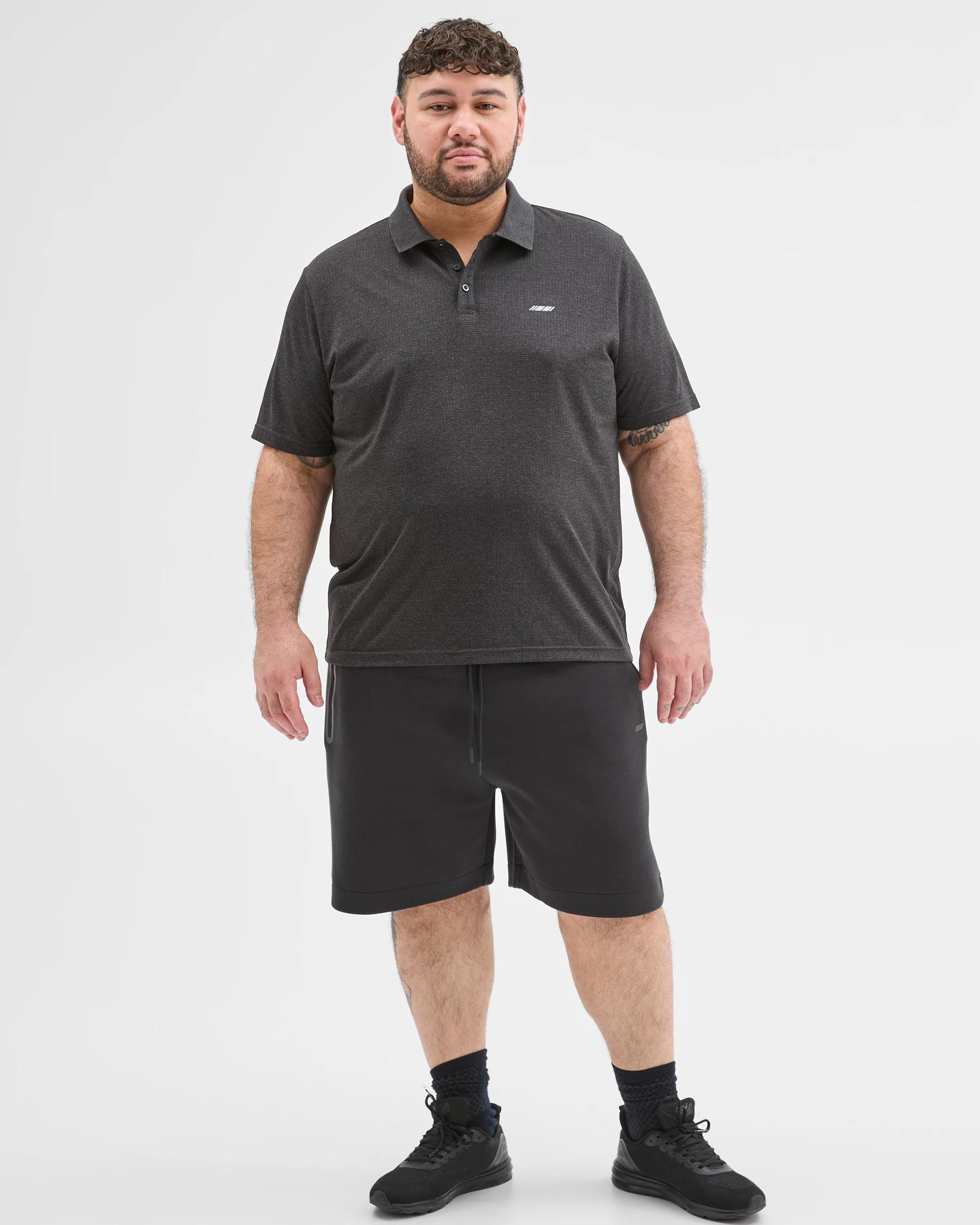 2 Target Plus Size Active Polo Top BLACK, 2 of 6