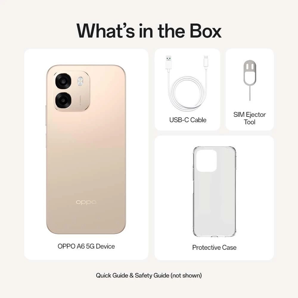 8 OPPO A6 5G 256GB Aurora Gold, 8 of 10