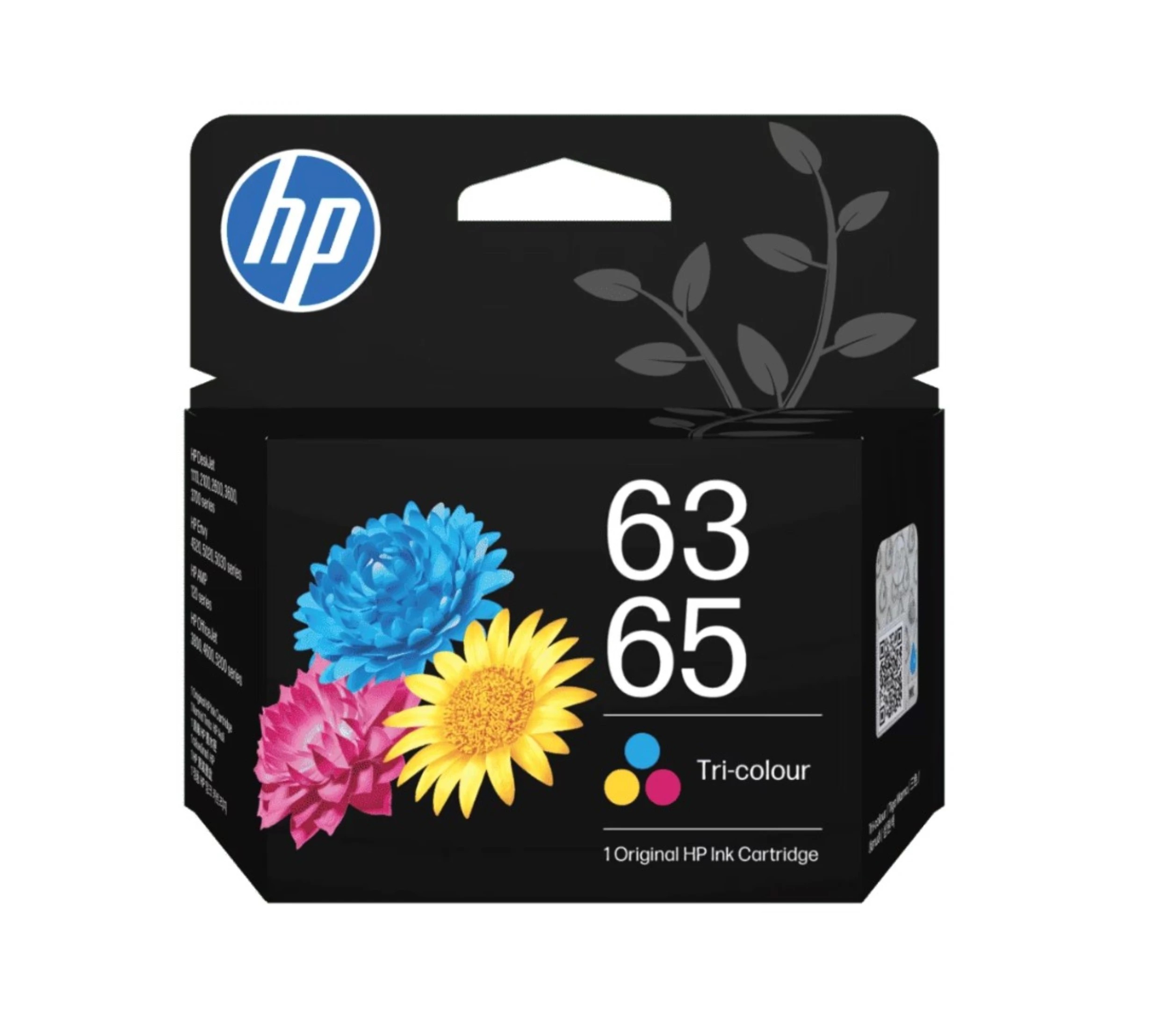 1 HP 63/65 Tri-color Ink Cartridge, 1 of 1