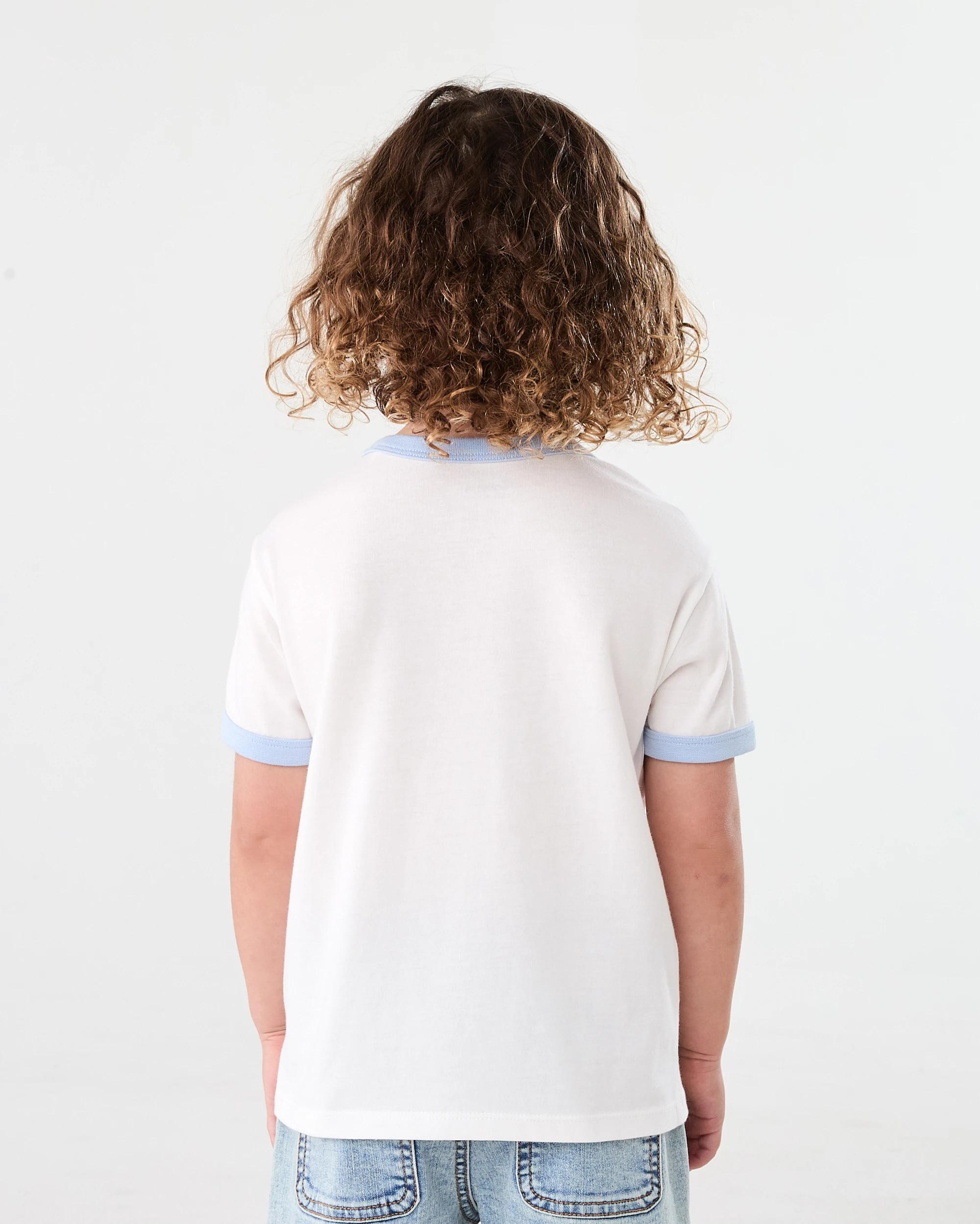 2 Ringer T-shirt Wht Paris, 2 of 8