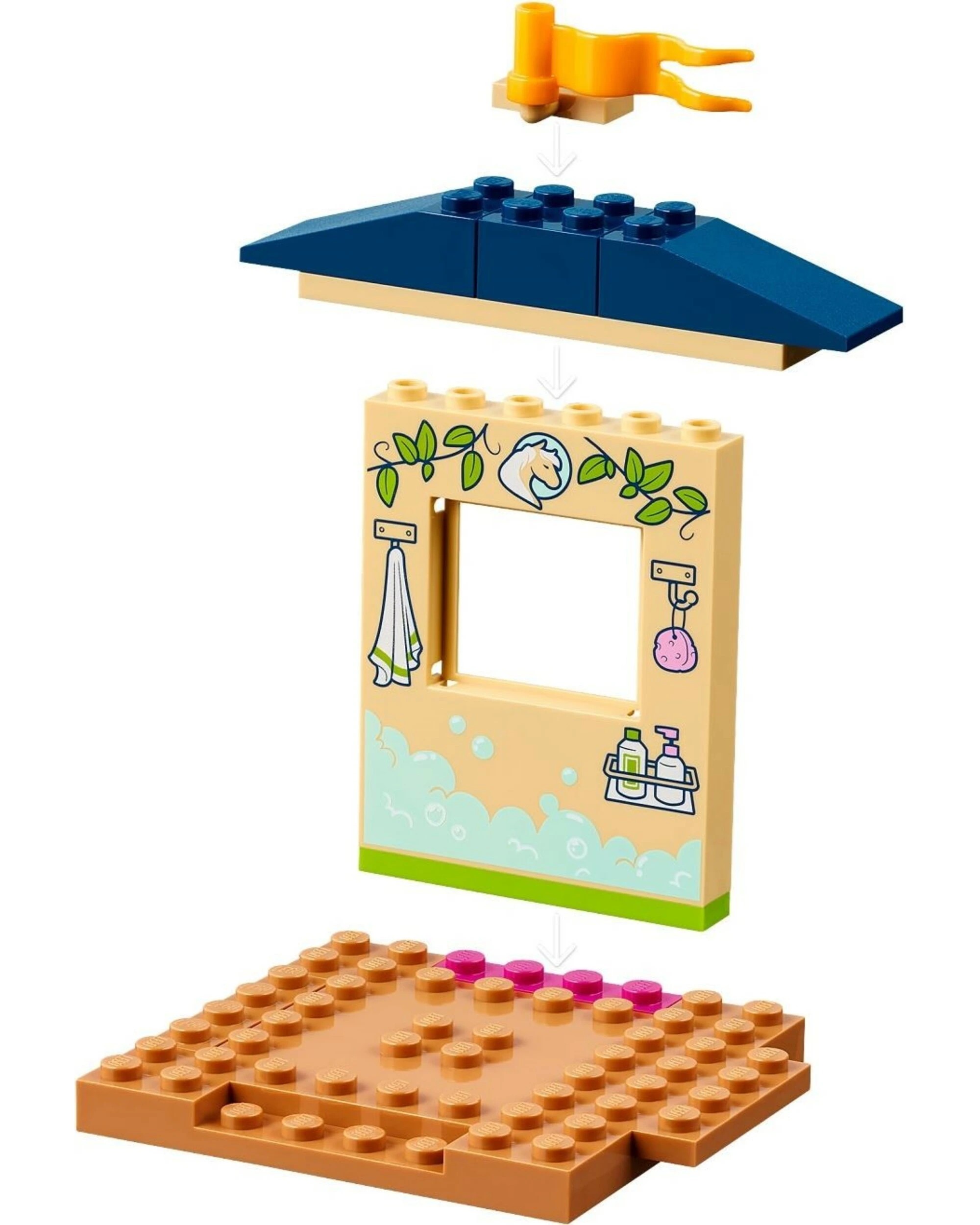 4 LEGO Friends 41696 Pony-Washing Stable, 4 of 5