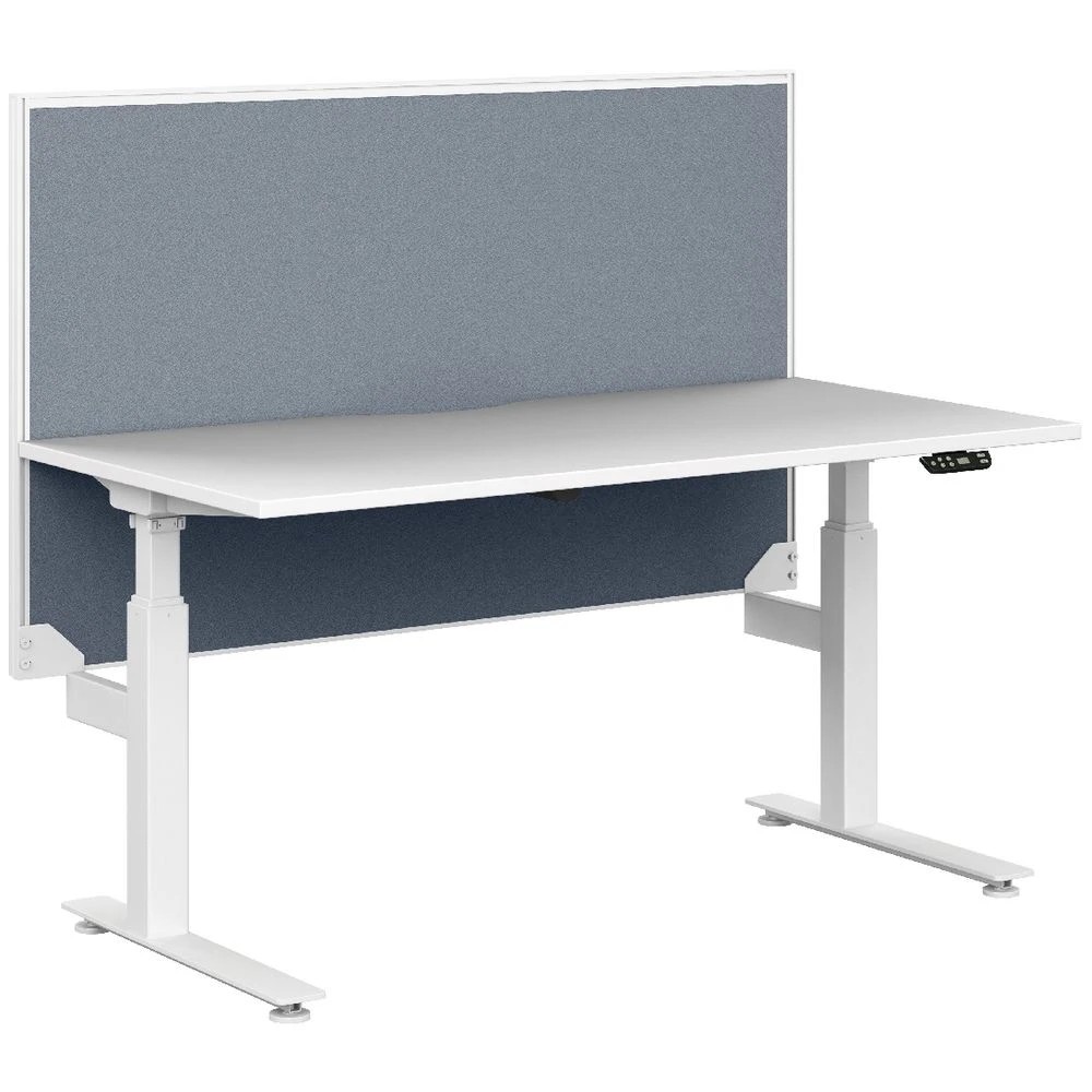6 Stilford S2 Electric Sit Stand Desk 1800mm White/White Desks, Tables and Workstations, 6 of 6