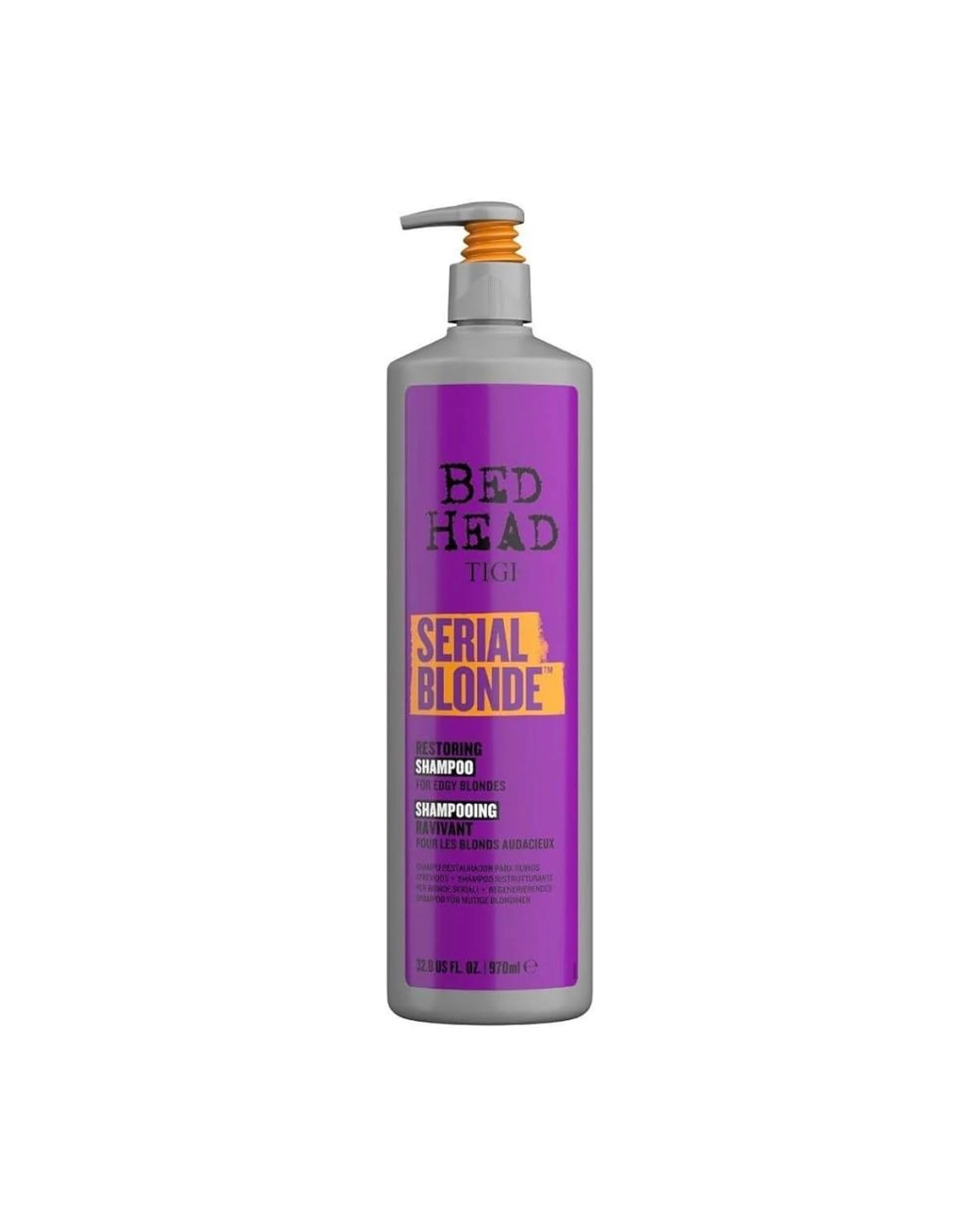 1 TIGI Bed Head Serial Blonde Restoring Shampoo 970mL, 1 of 5