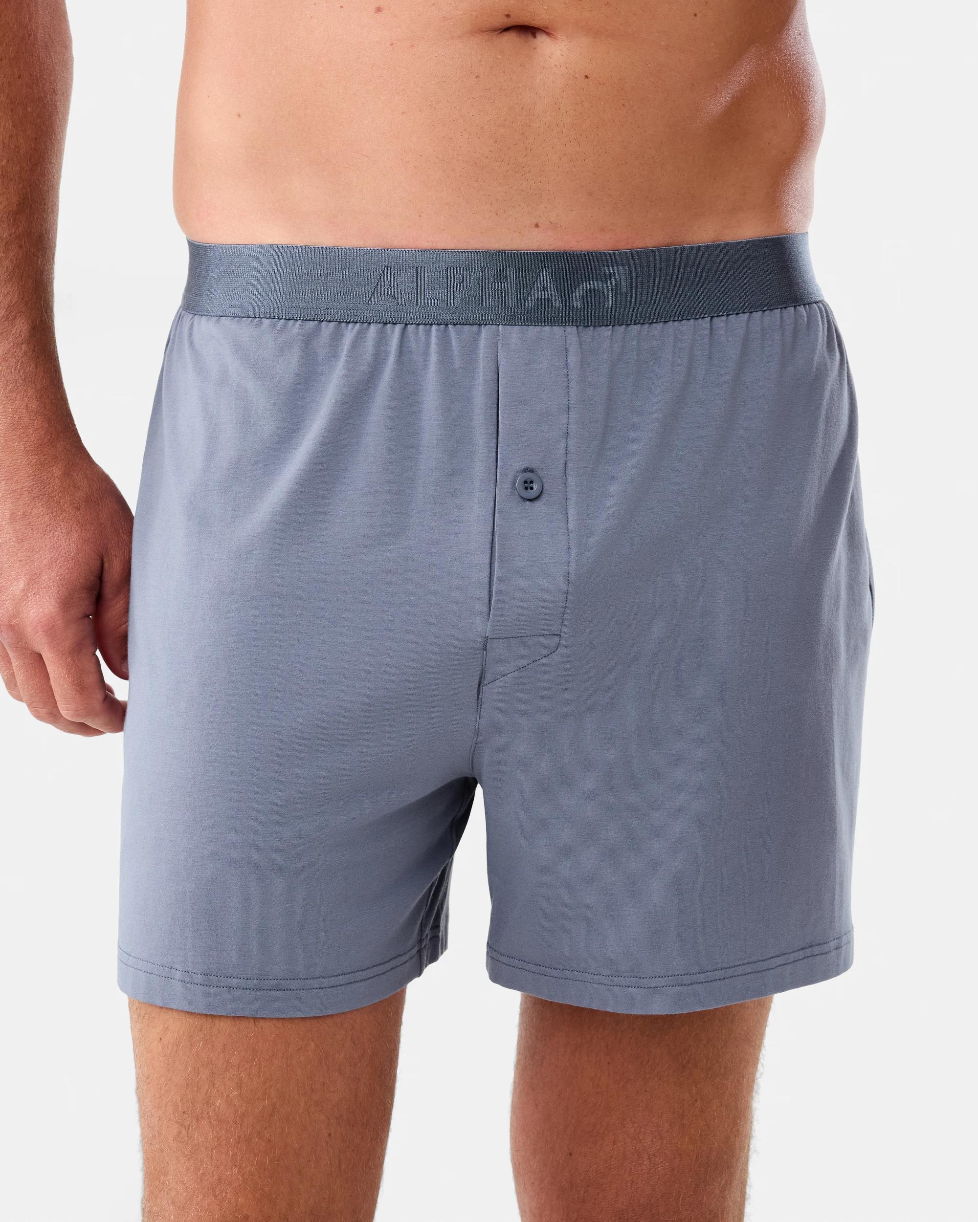 4 3 Pack Cotton Modal Boxers Grn Forest, 4 of 8