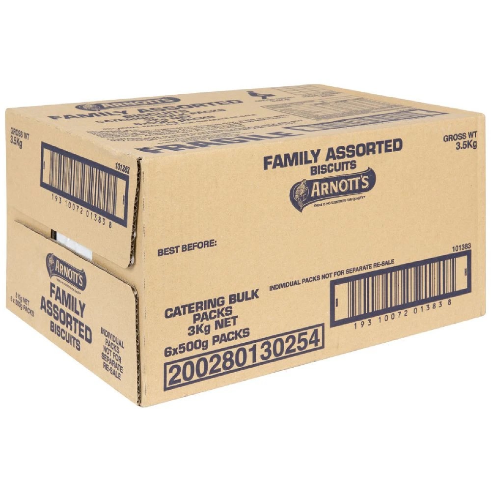 1 Arnott's Family Assorted 3kg, 1 of 3