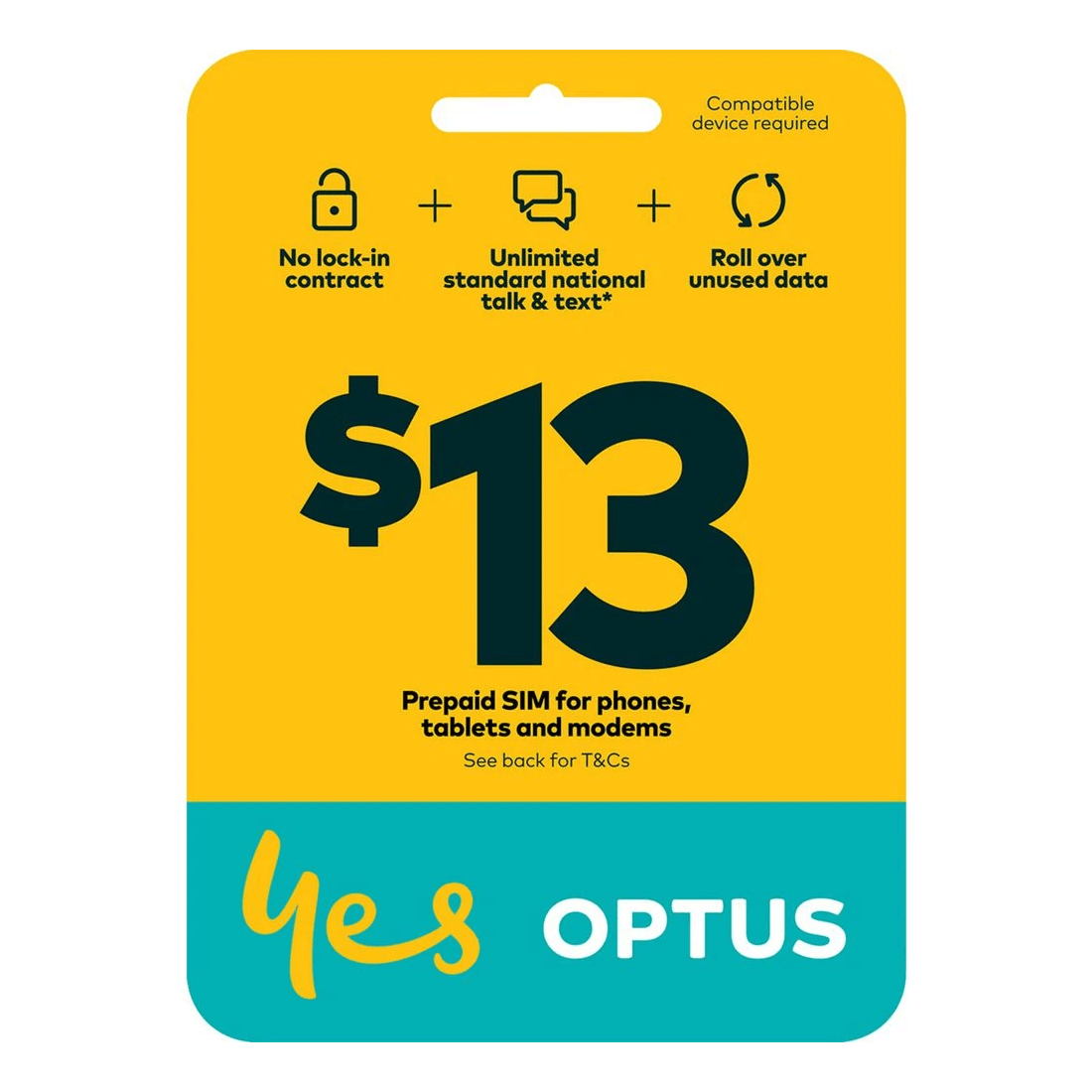 1 Optus $13 Voice 5G SIM Starter Kit, 1 of 1