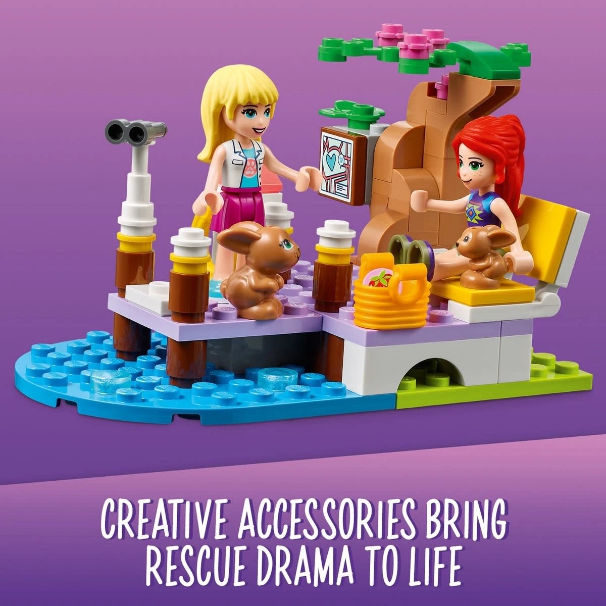 4 LEGO Friends Vet Clinic Rescue Helicopter 41692, 4 of 11