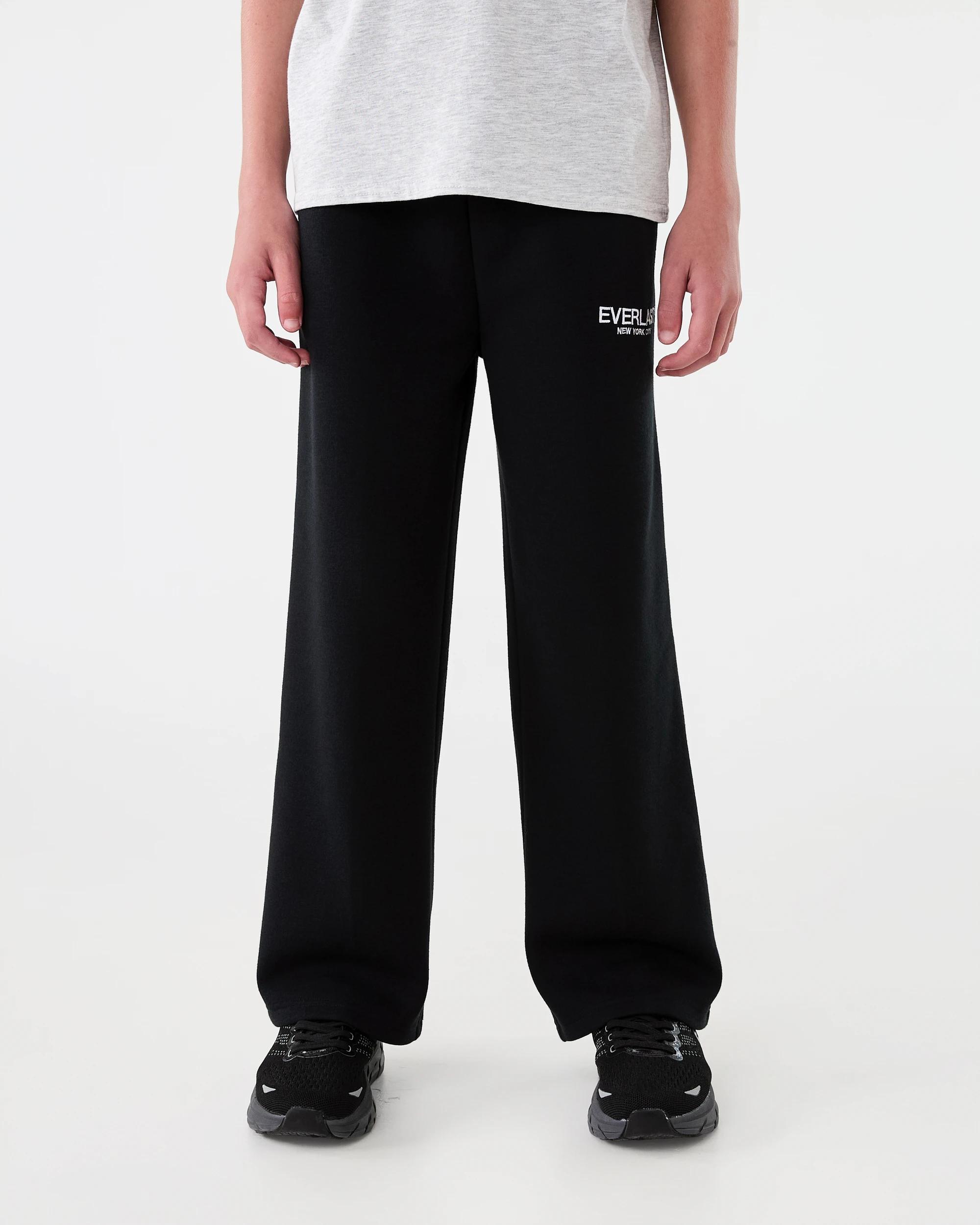 2 Everlast Kids Trackpants Black, 2 of 7