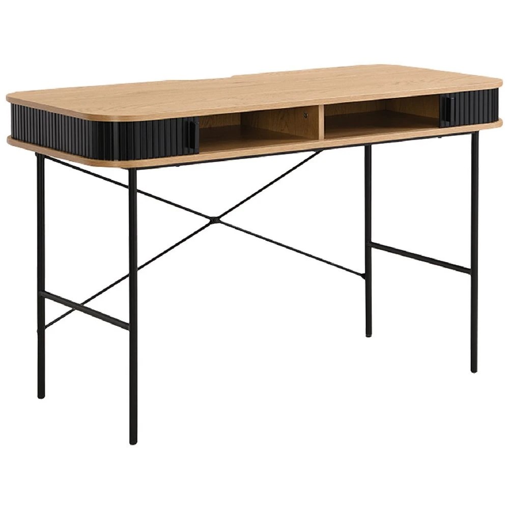 2 Otto Carlsson Sliding Door Desk Oak Desks, Tables and Workstations, 2 of 10