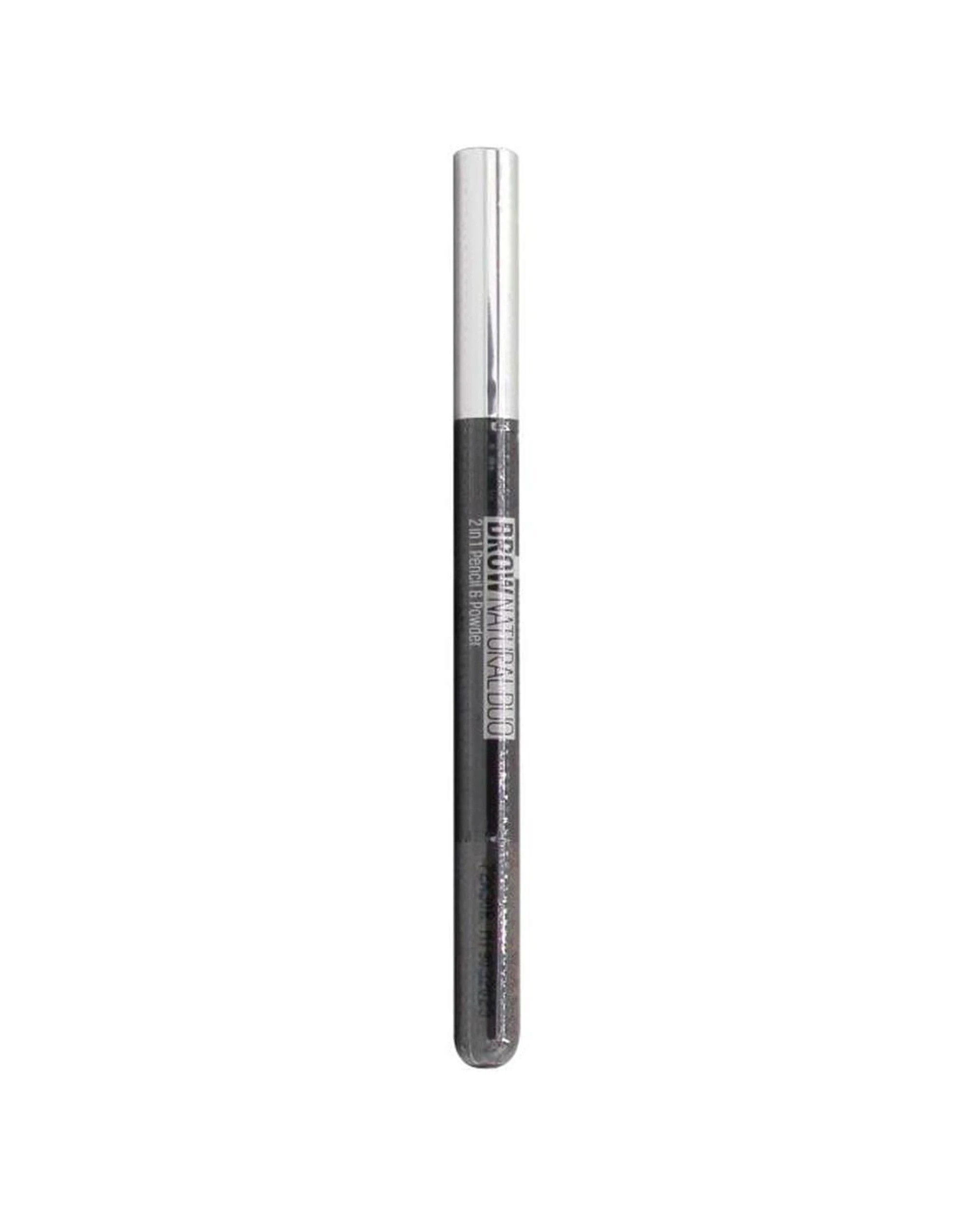 2 Maybelline 3PK Brow Duo 2-in-1 Pencil Powder Waterproof Smudge Resistant - Grey, 2 of 3