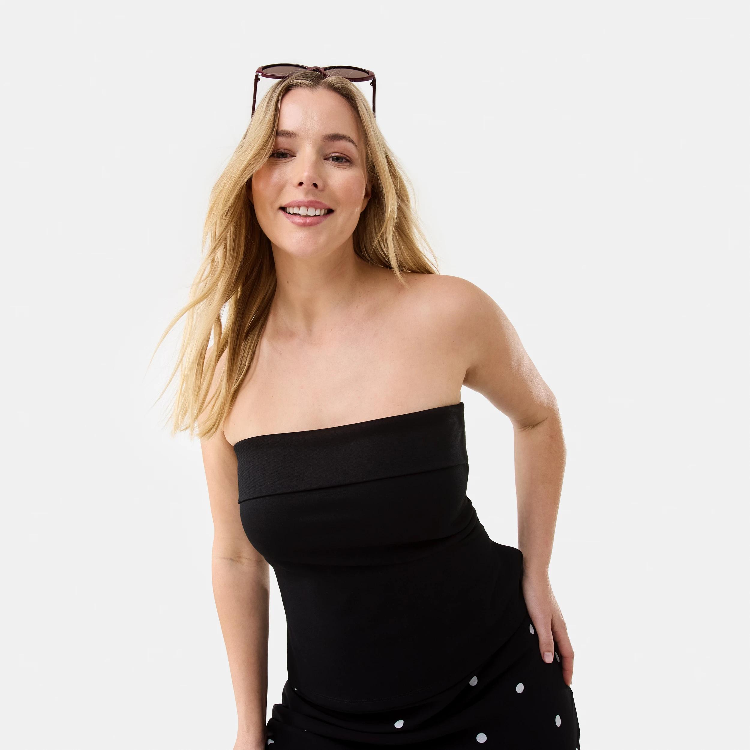 5 Sleeveless Tube Top Black, 5 of 7