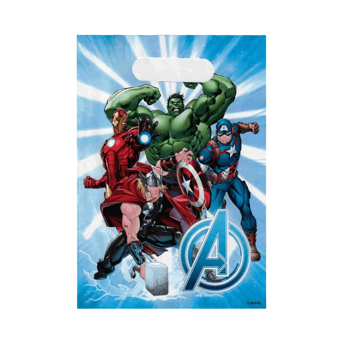 1 Design Group Marvel Avengers Superhero Lolly/Treat Bags Pack of 8, 1 of 3