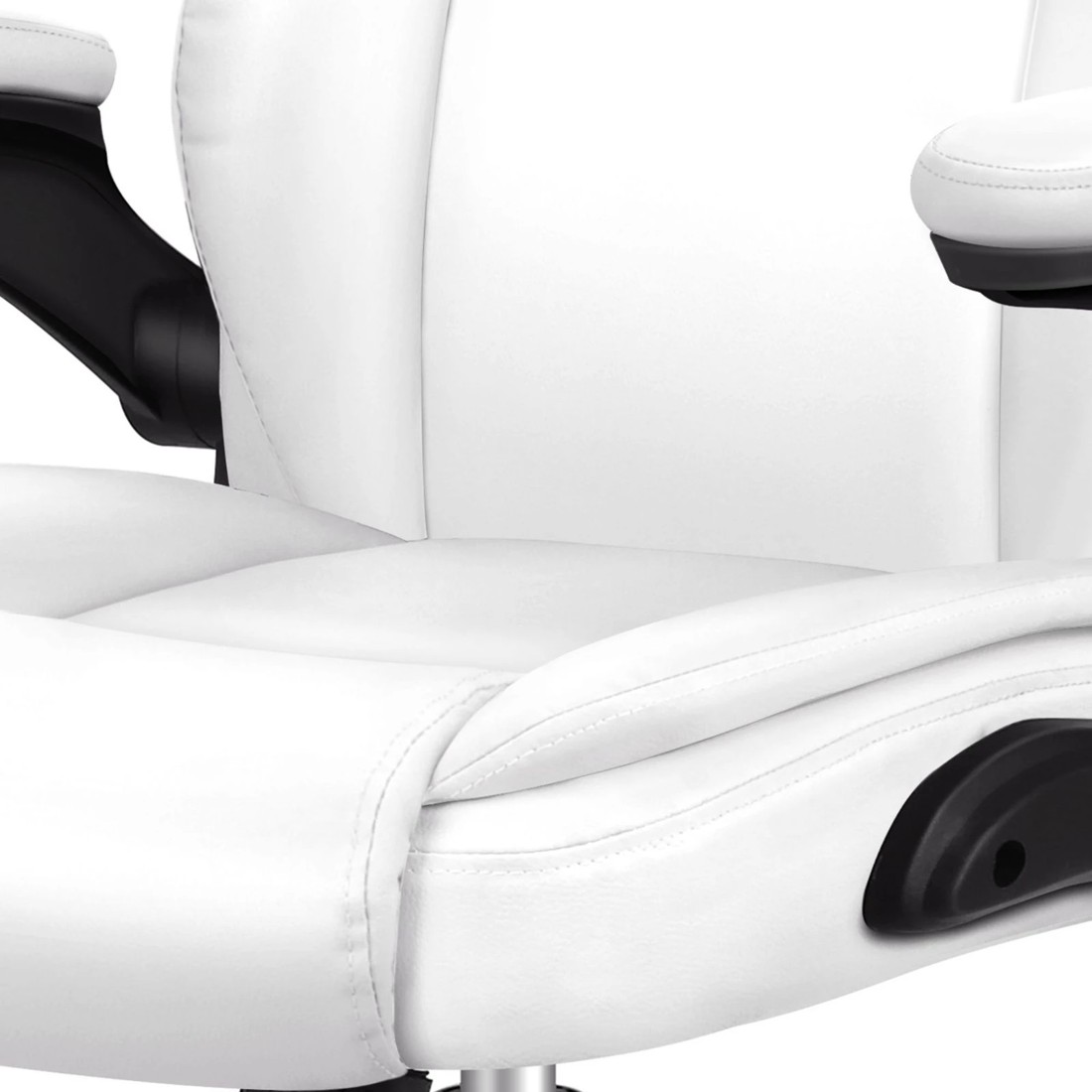 7 Alfordson Massage Office Chair Executive Computer Gaming Seat PU Leather - White, 7 of 10